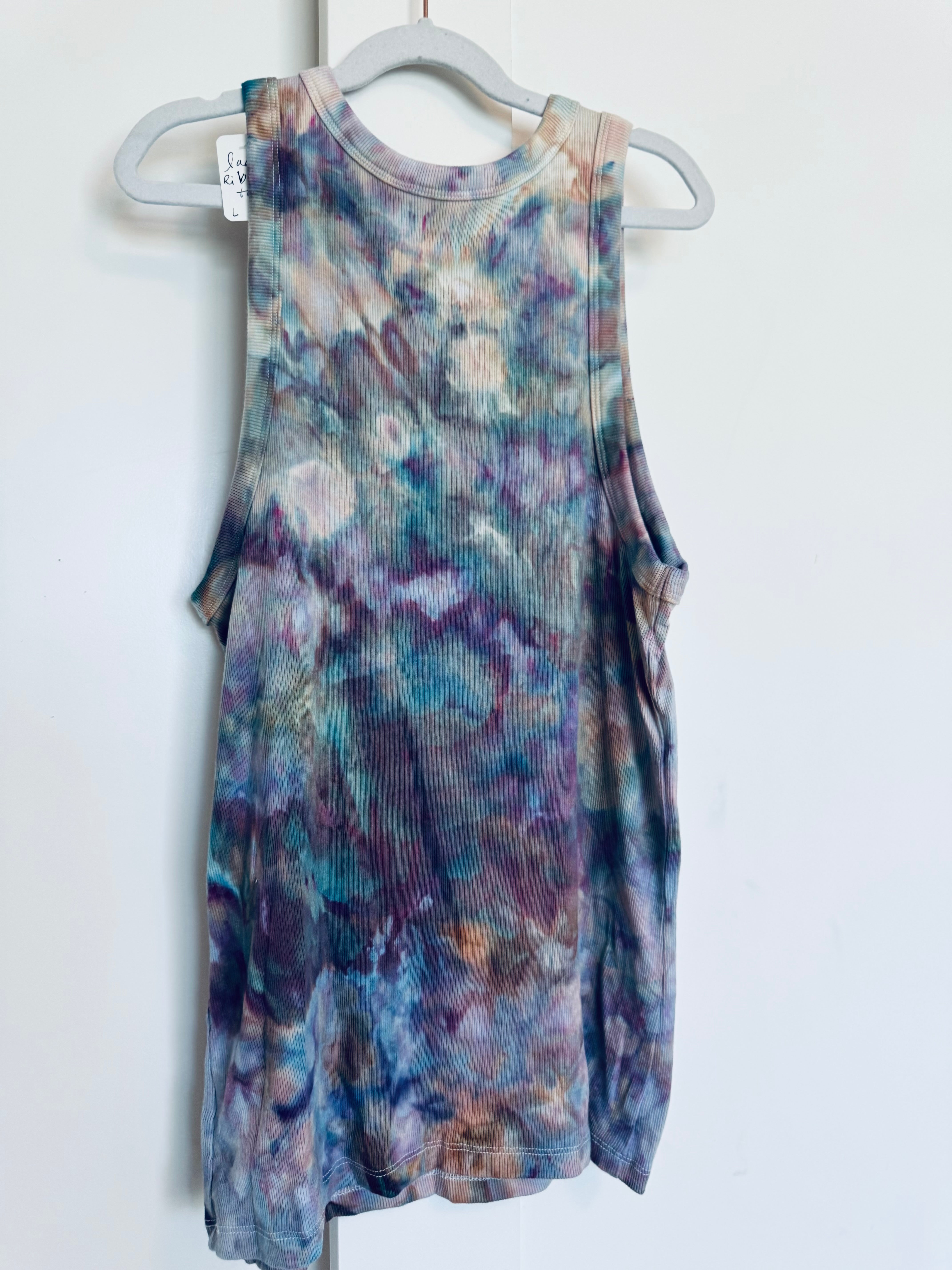 Large Ribbed Stretch Tank
