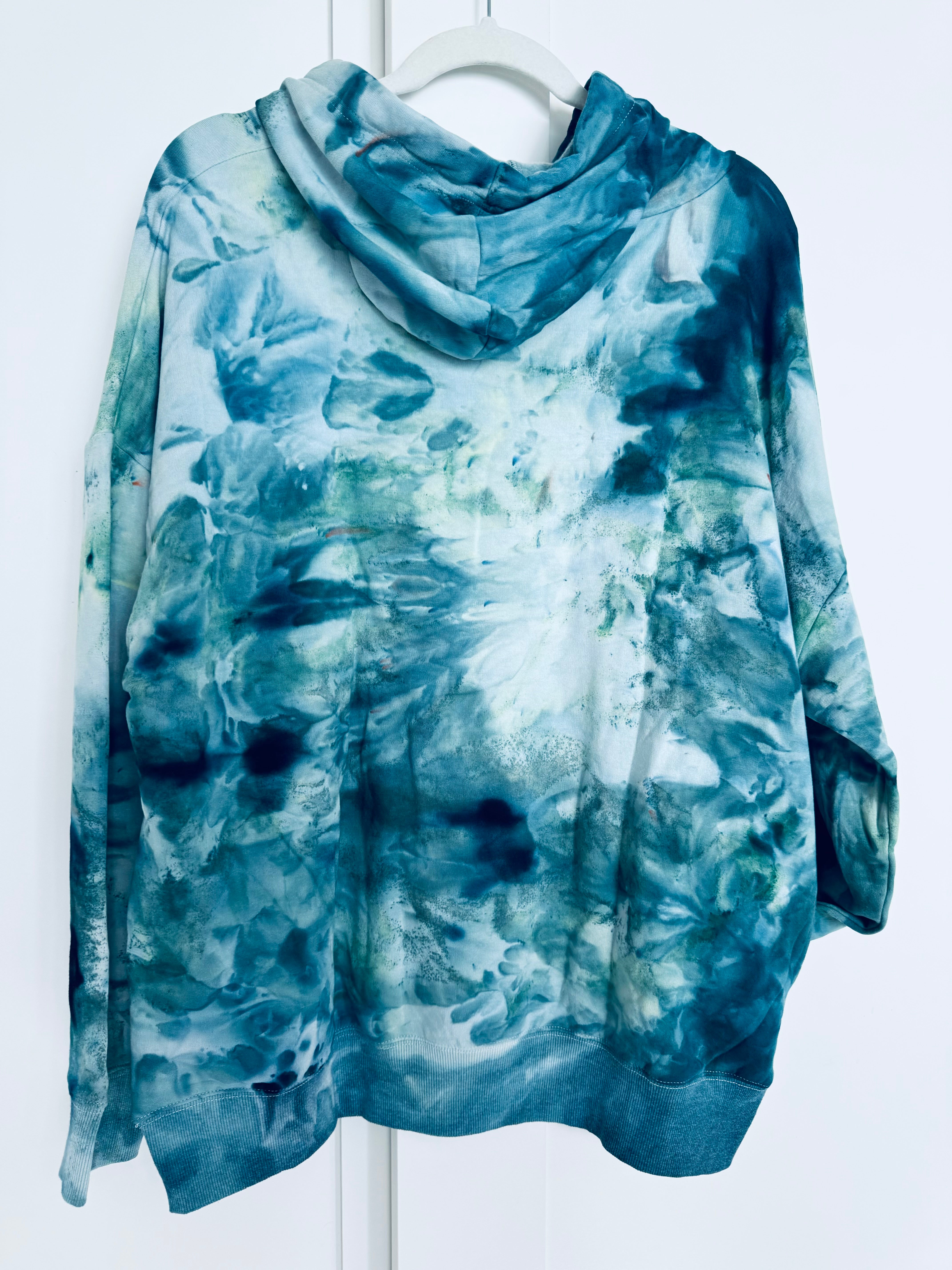 XL Ice Dye Super Soft Hoodie