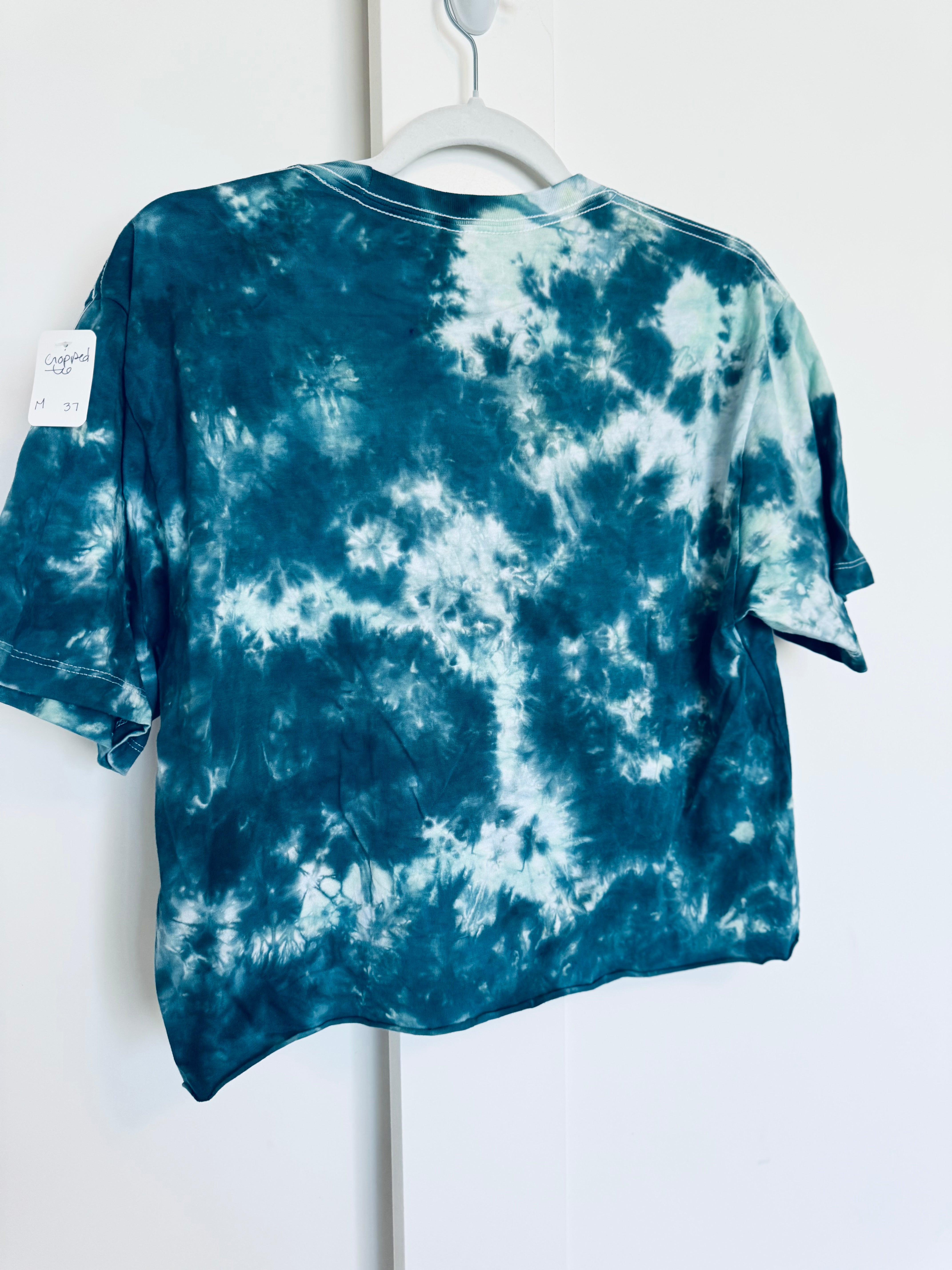 Medium Ice Dye Crop Tee