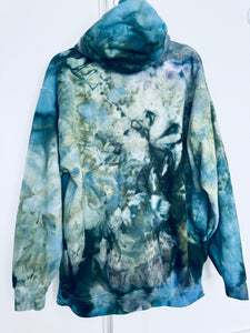 XL Unisex Ice Dye Hoodie