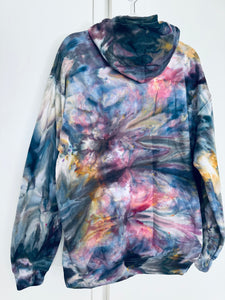 Large Unisex Ice Dye Hoodie