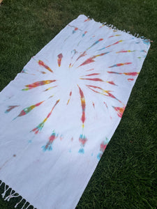 Vintage Classic Turkish Towel Picnic Blanket 40”x70”