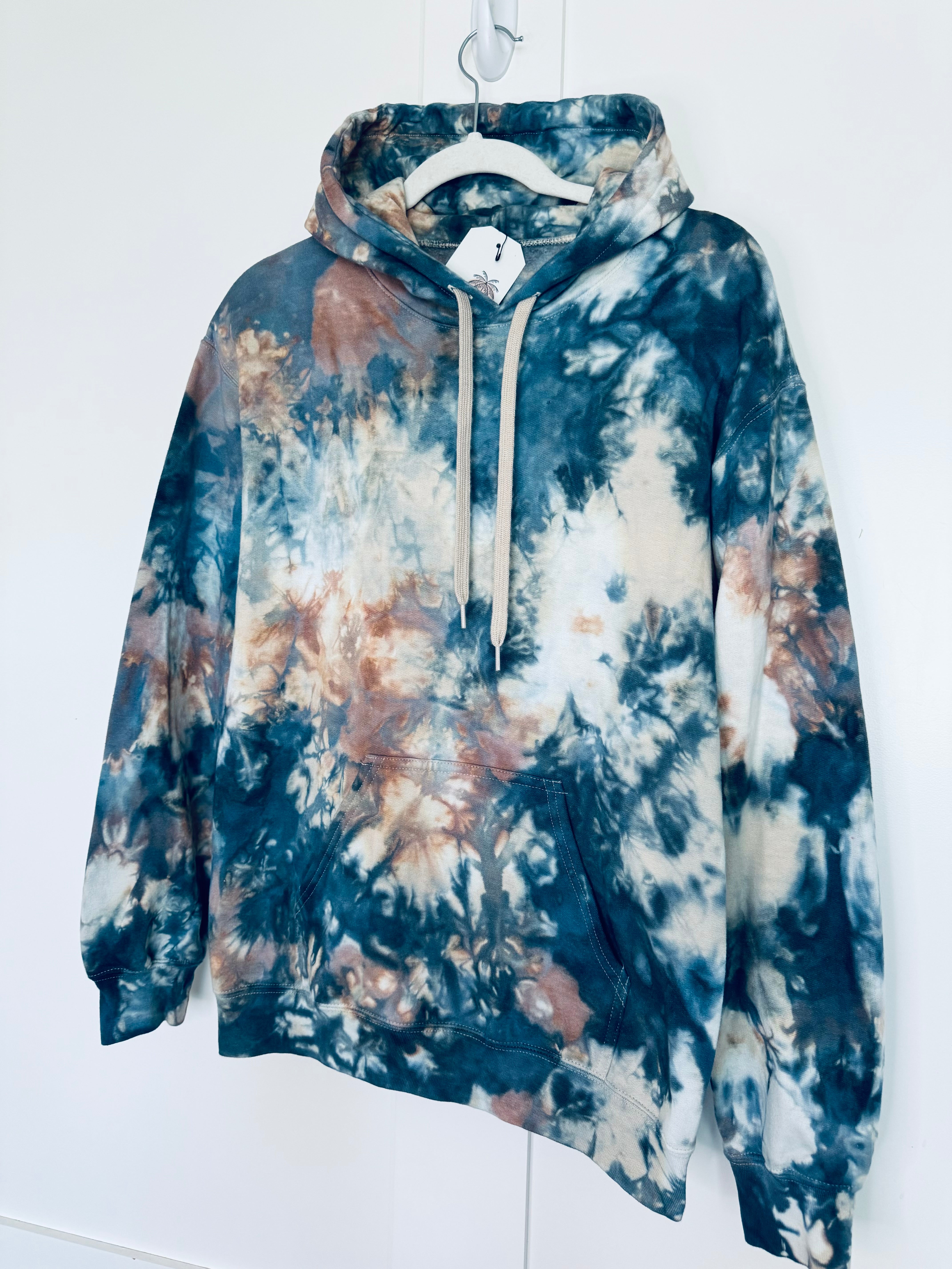 Small Dyed Unisex Hoodie