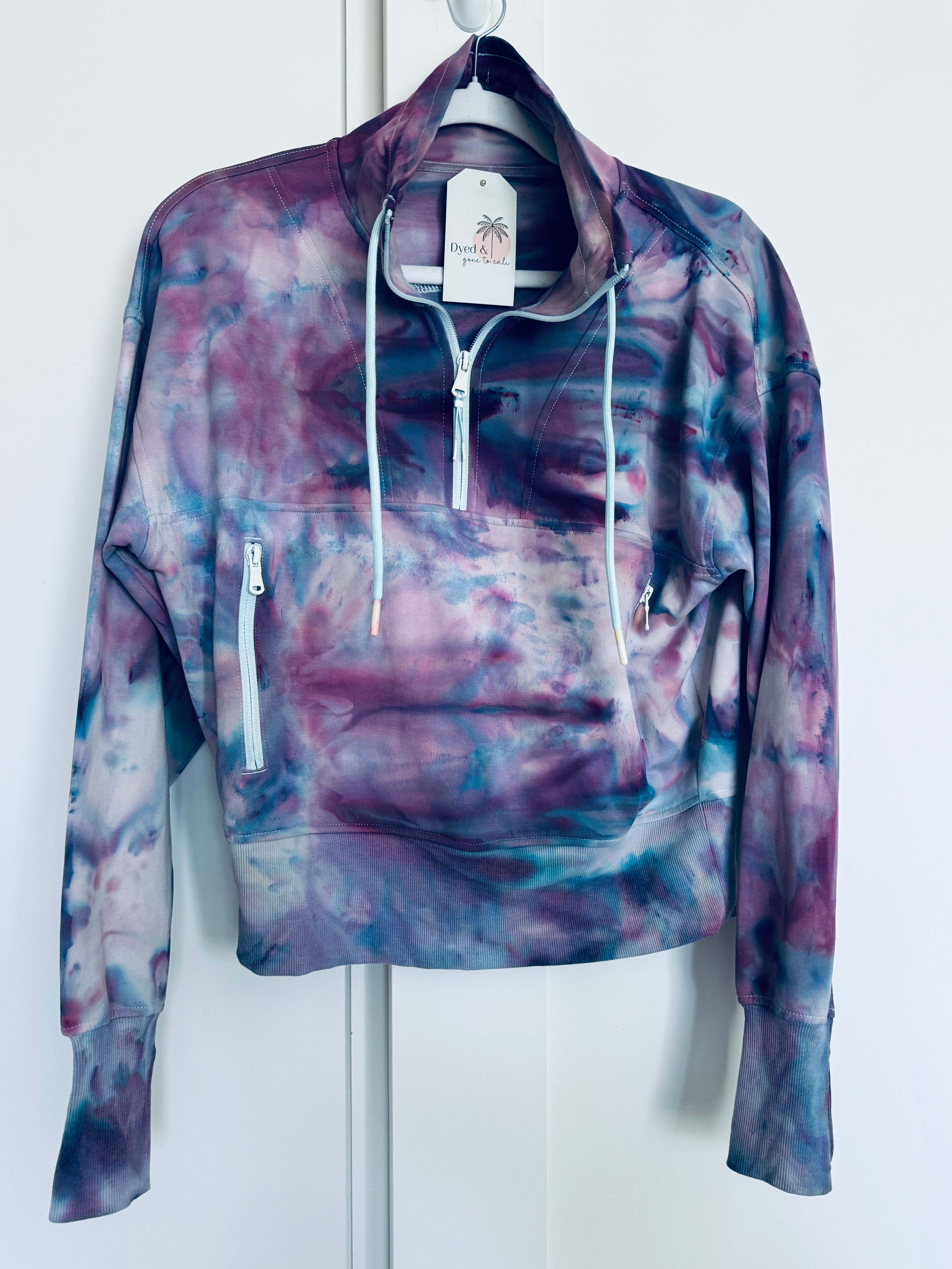 Small Iridescent Drift 1/2 Zip Pullover