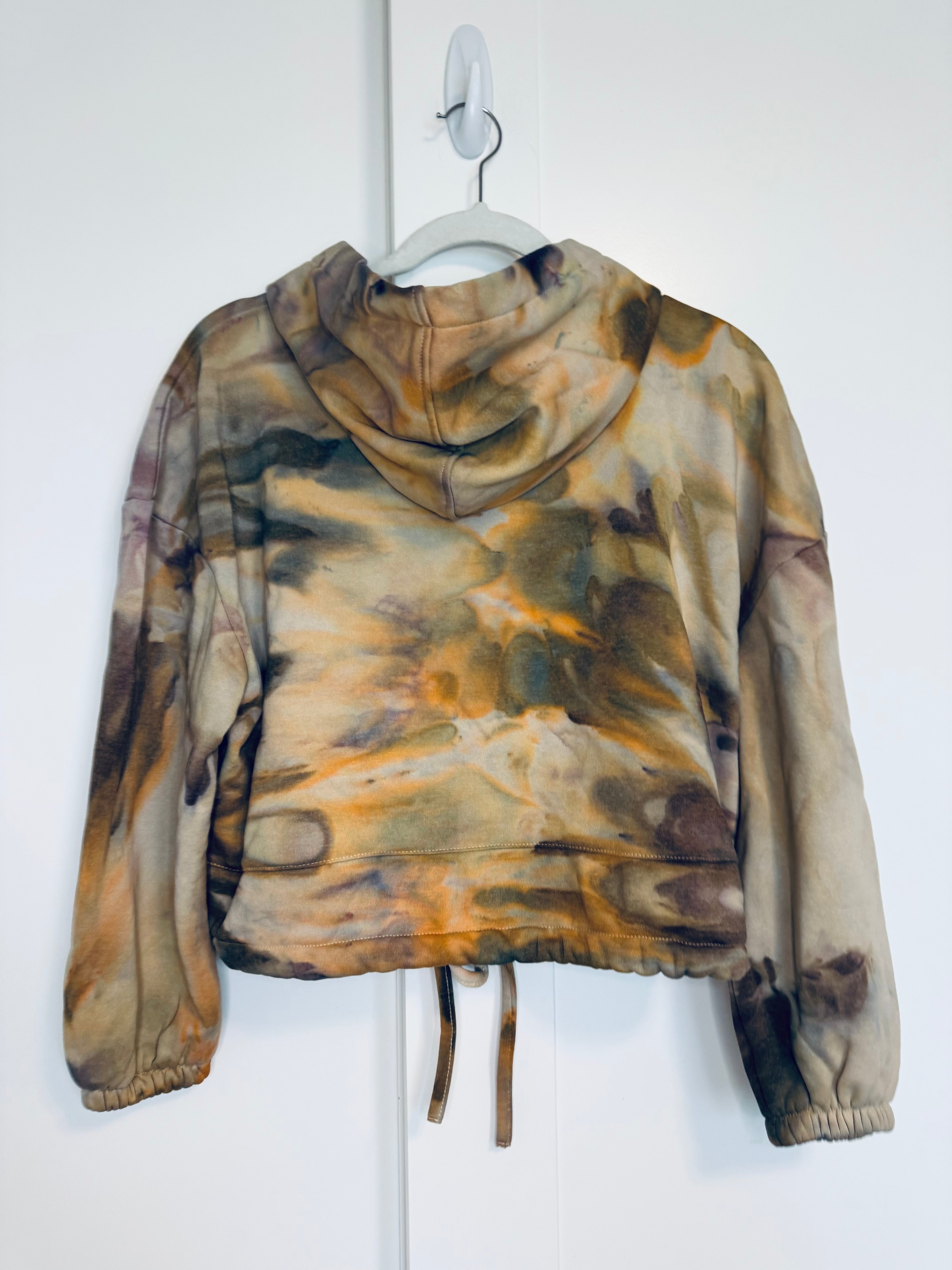 XS-Small Semi Cropped Cinch Hoodie