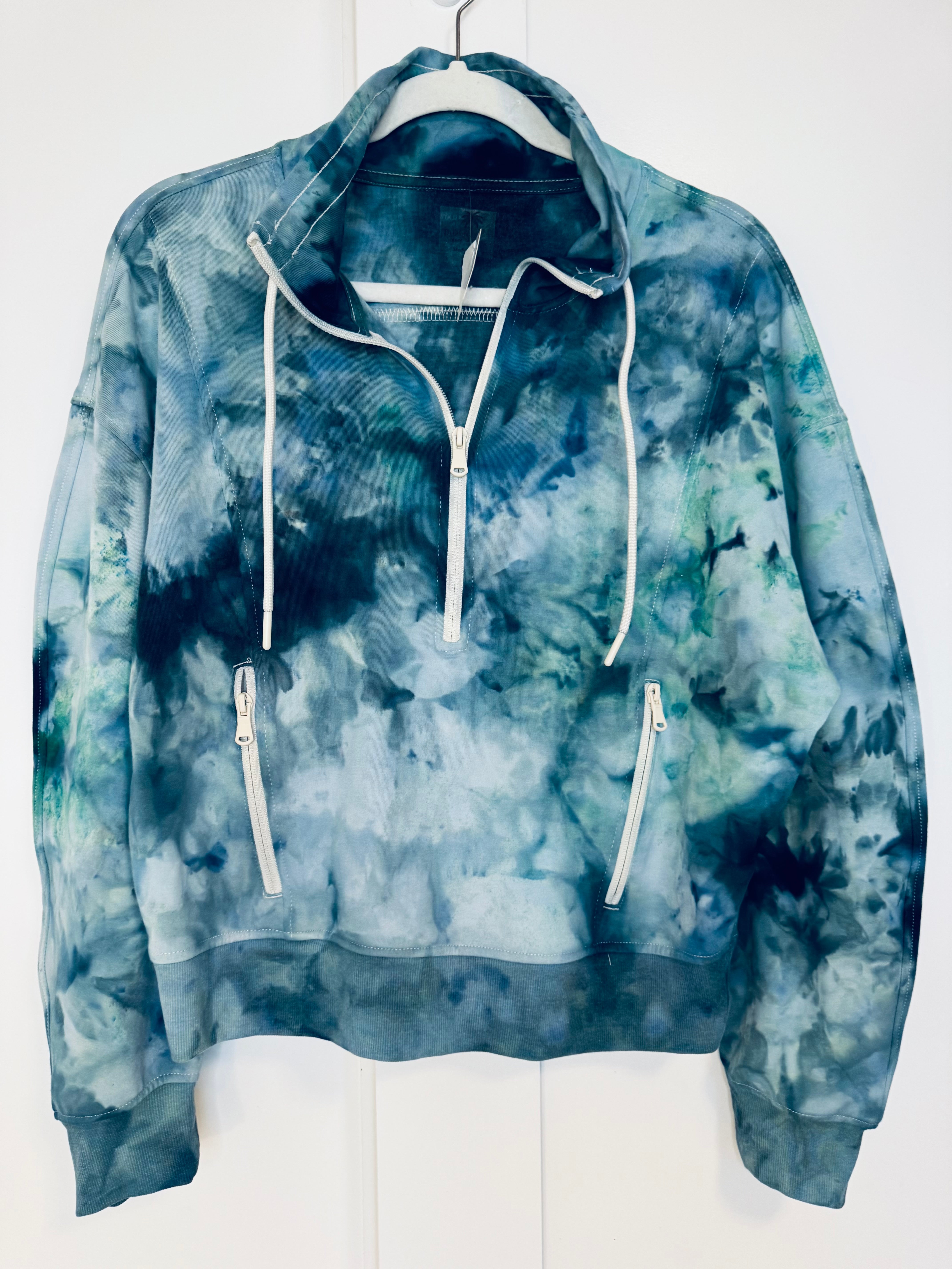 Medium Ice Dye So Soft 1/2 Zip
