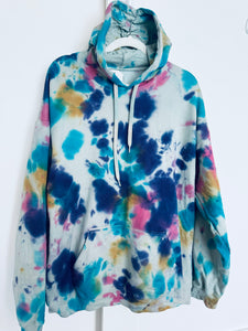 XL Unisex Splatter Dye Hoodie