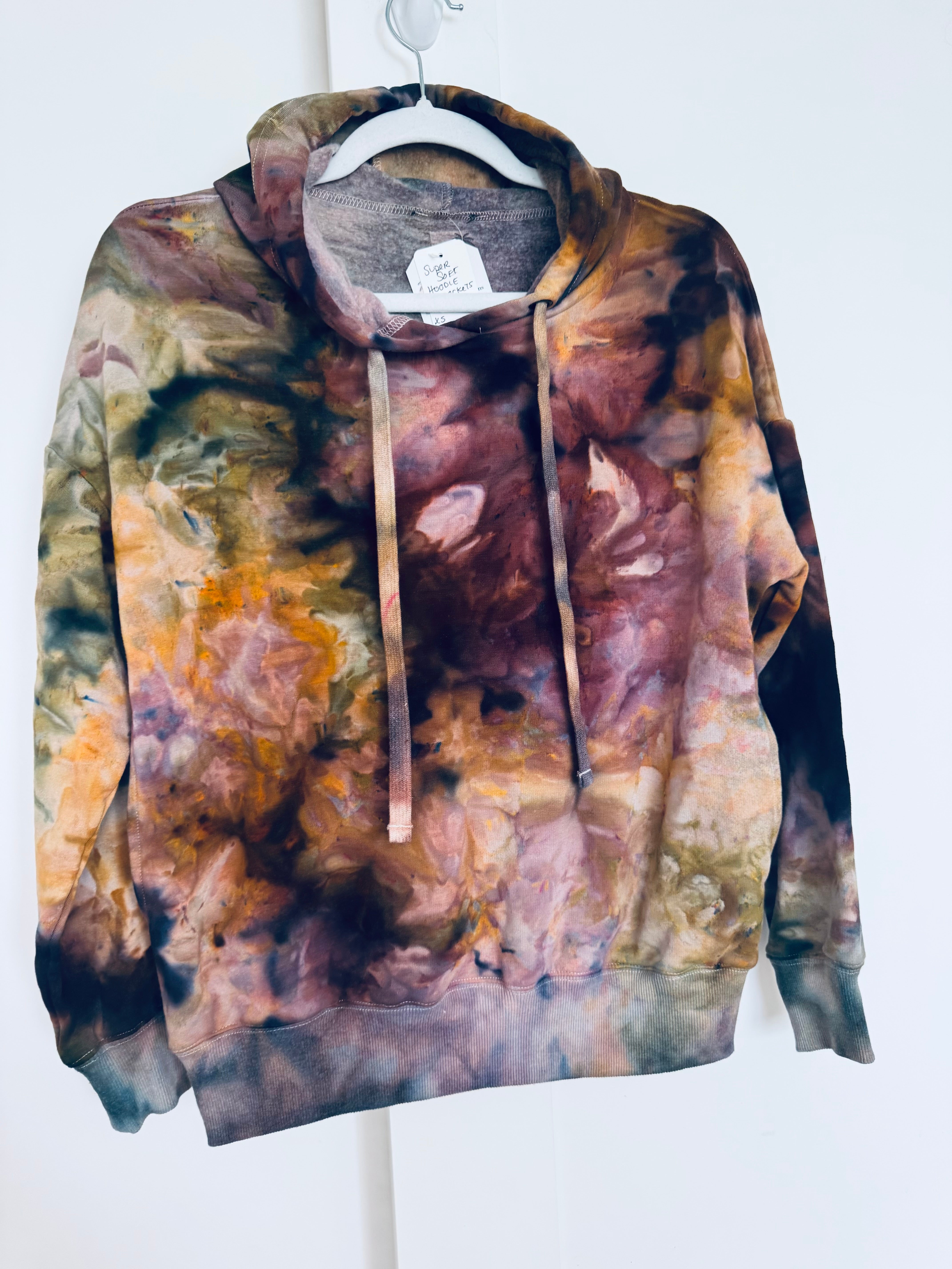 XS Ice Dye Super Soft Hoodie