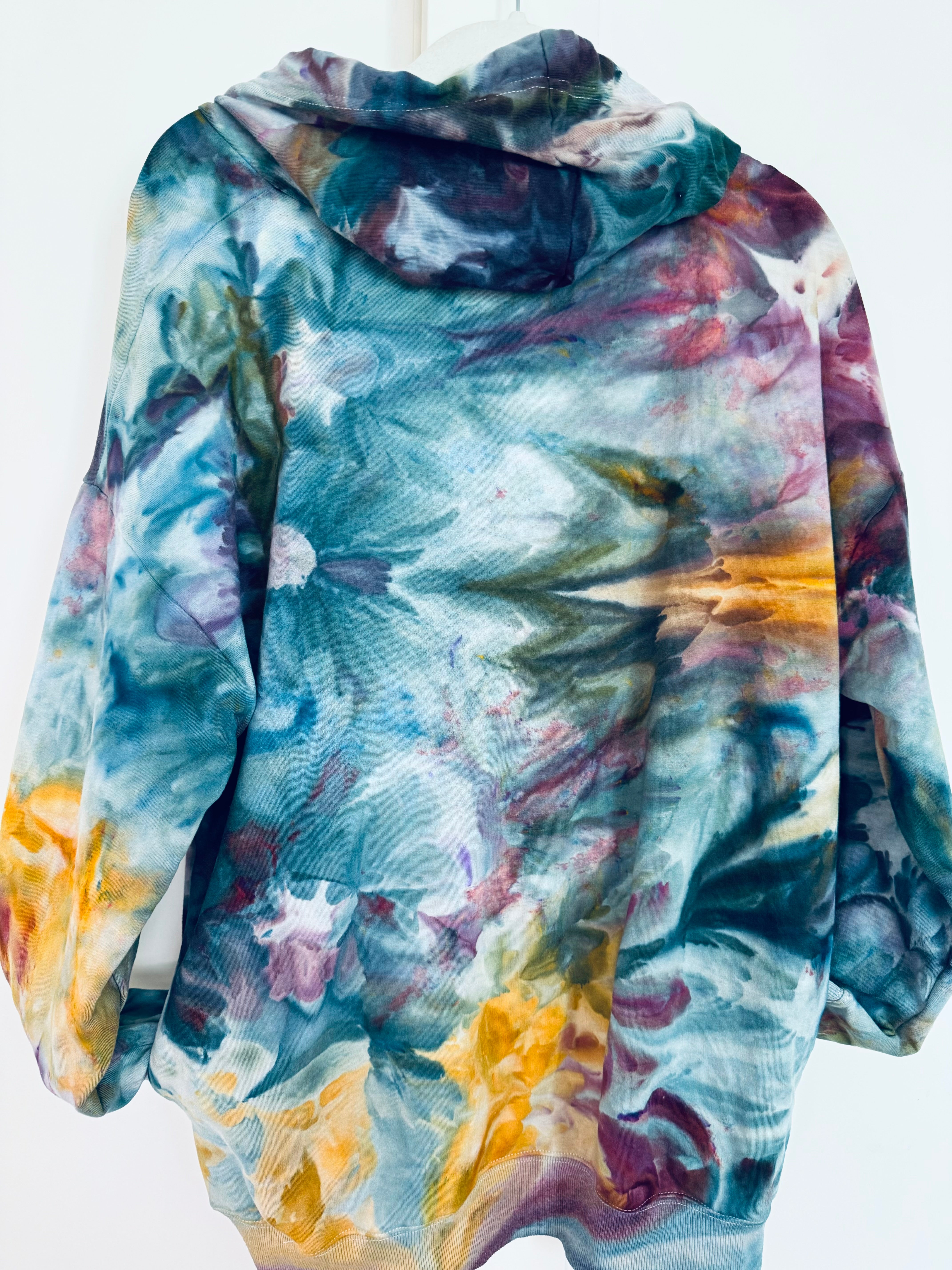 Large Ice Dye Super Soft Hoodie