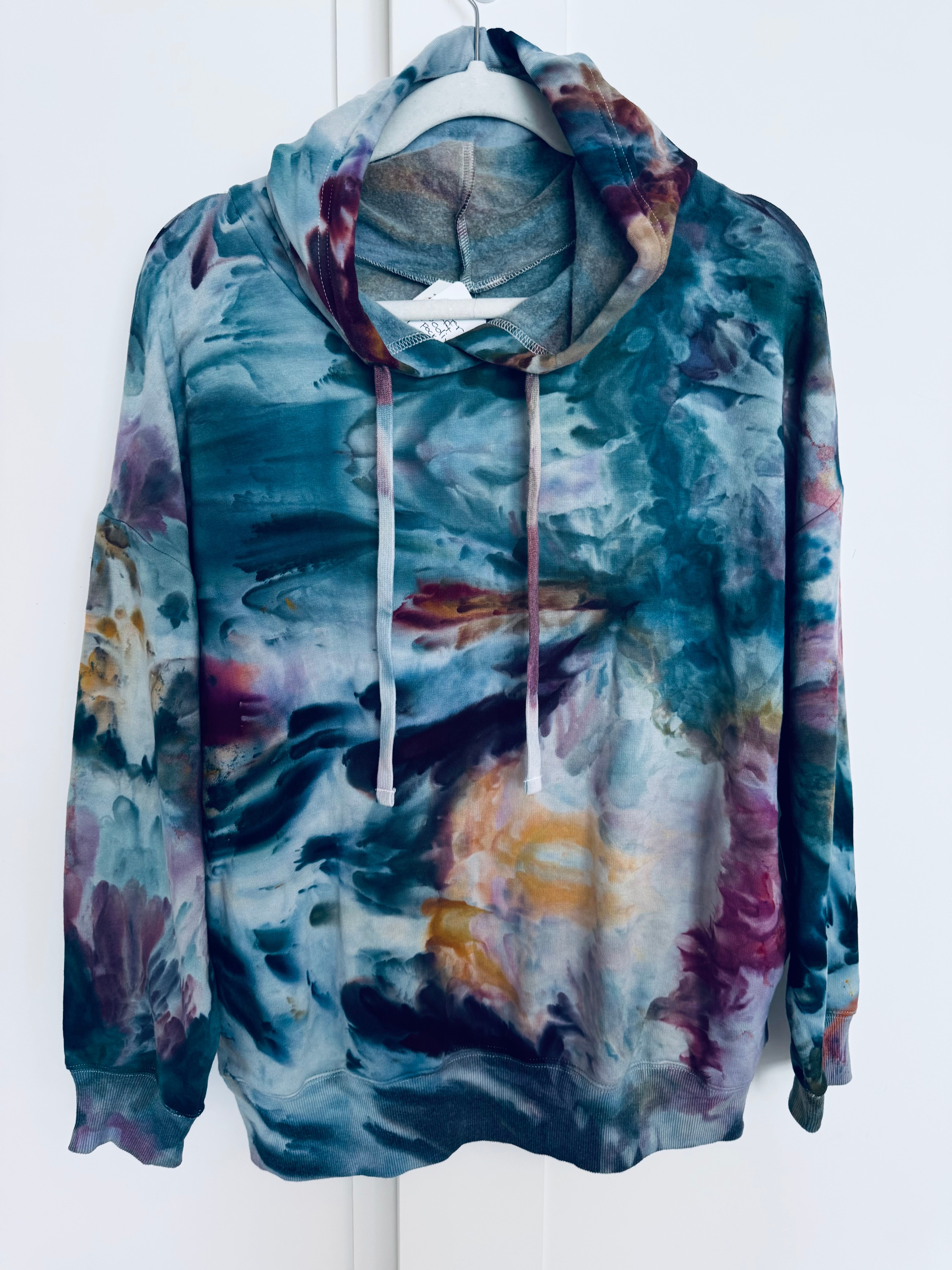 L Ice Dye Super Soft Hoodie