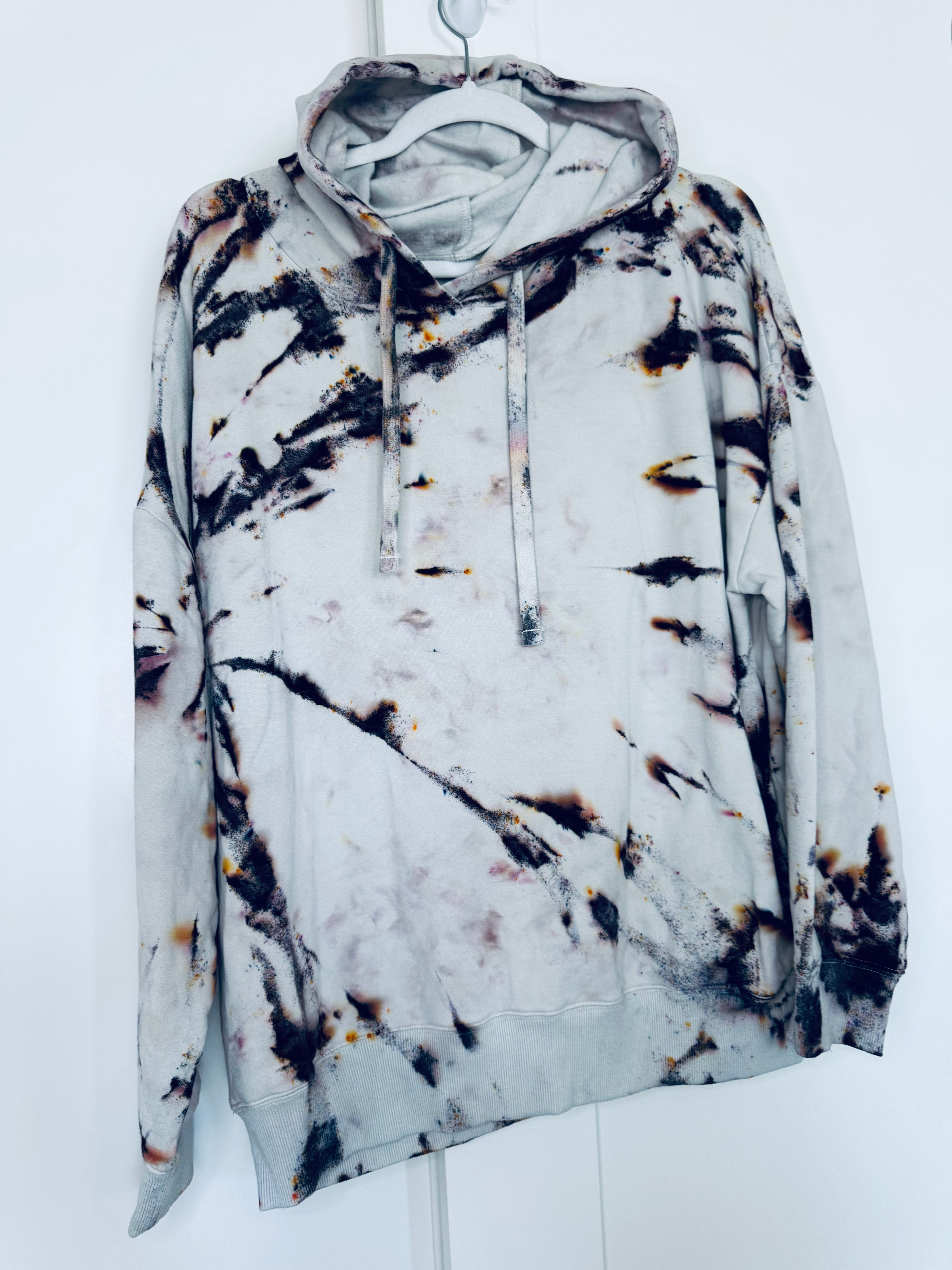 Large Ice Dye Super Soft Hoodie