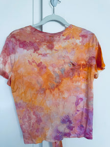 Medium Ice Dye Knot Tee