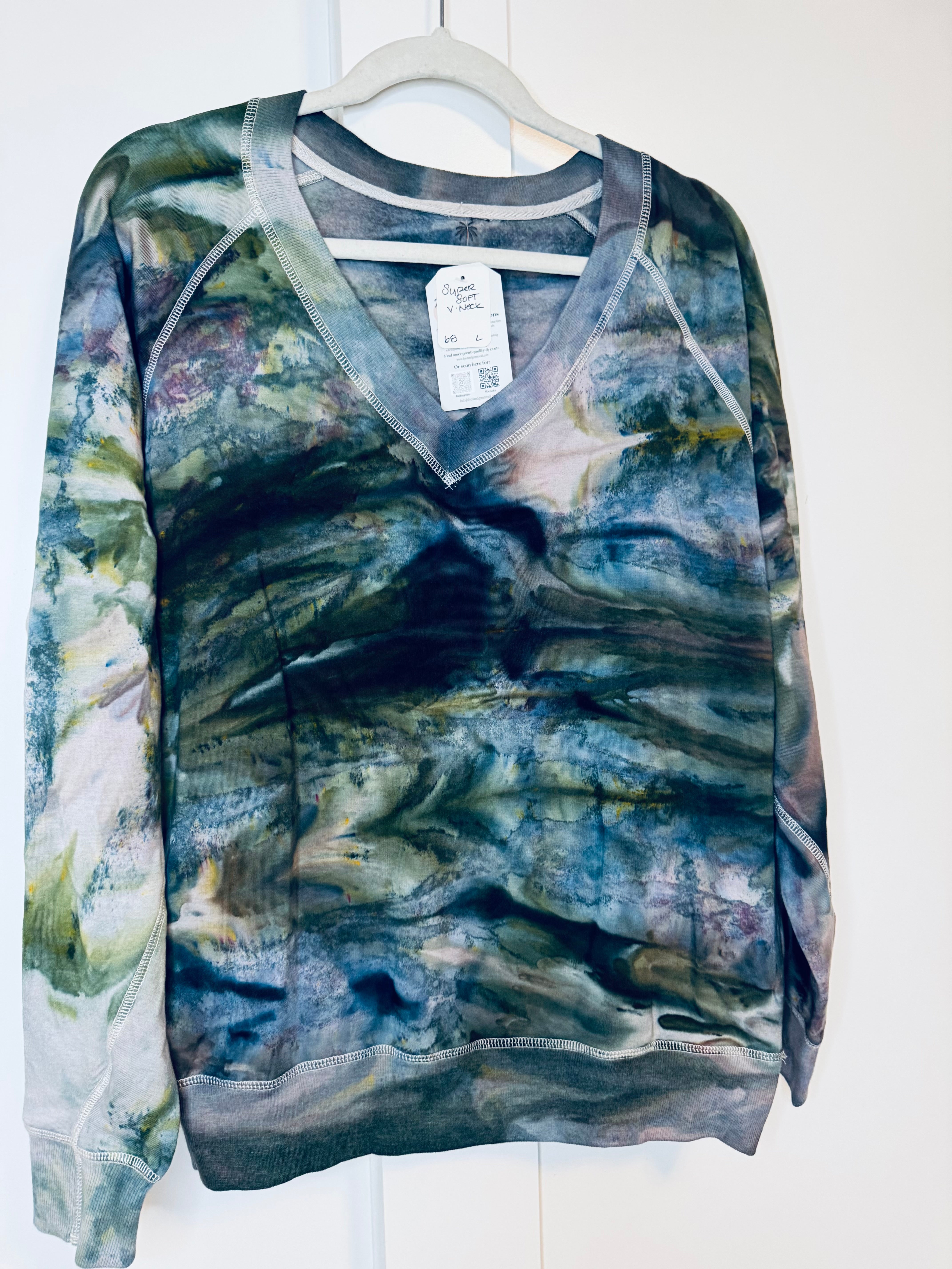 Large Super Soft V Neck Sweater