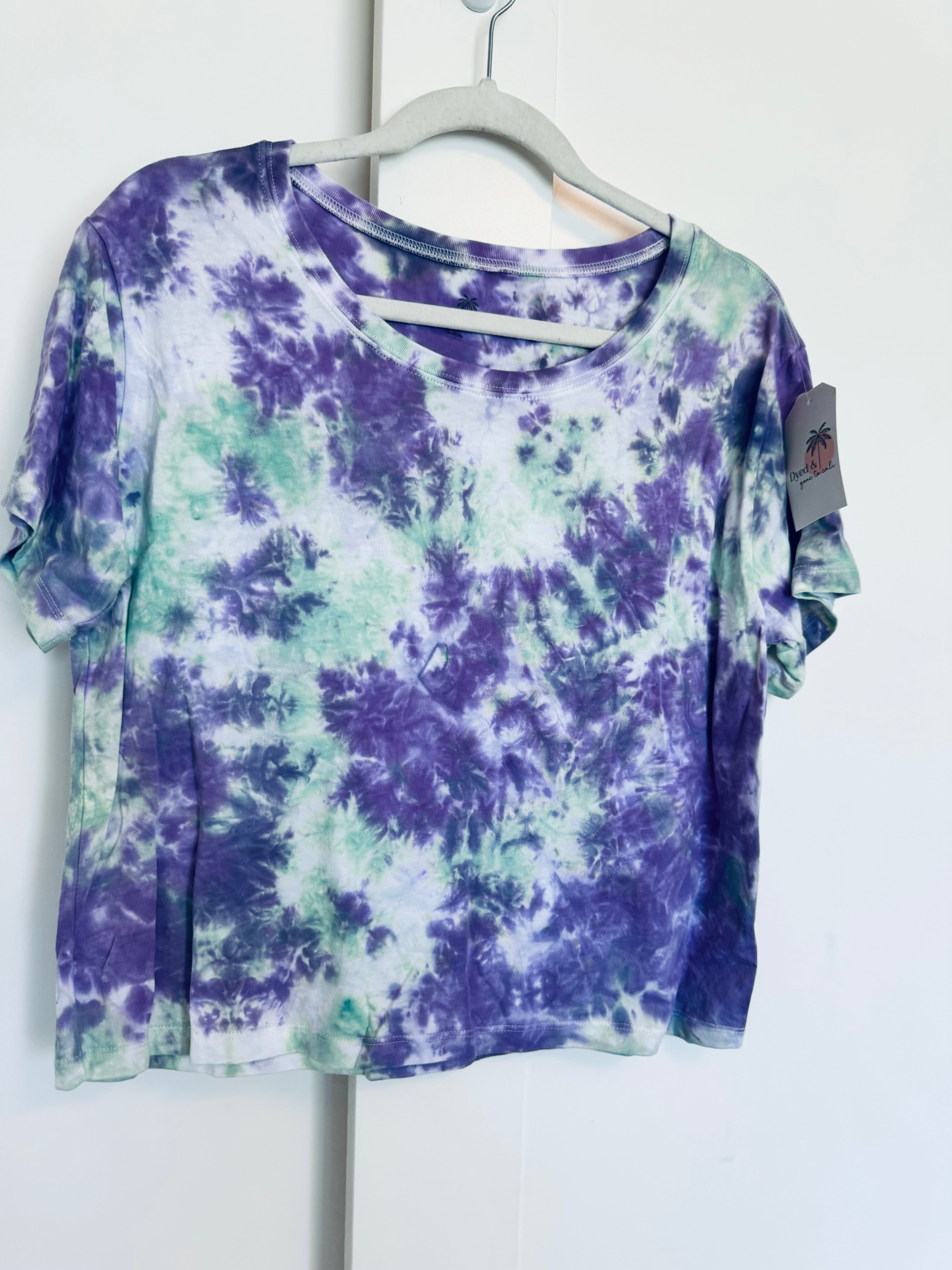 Medium Ice Dye Boxy Tee