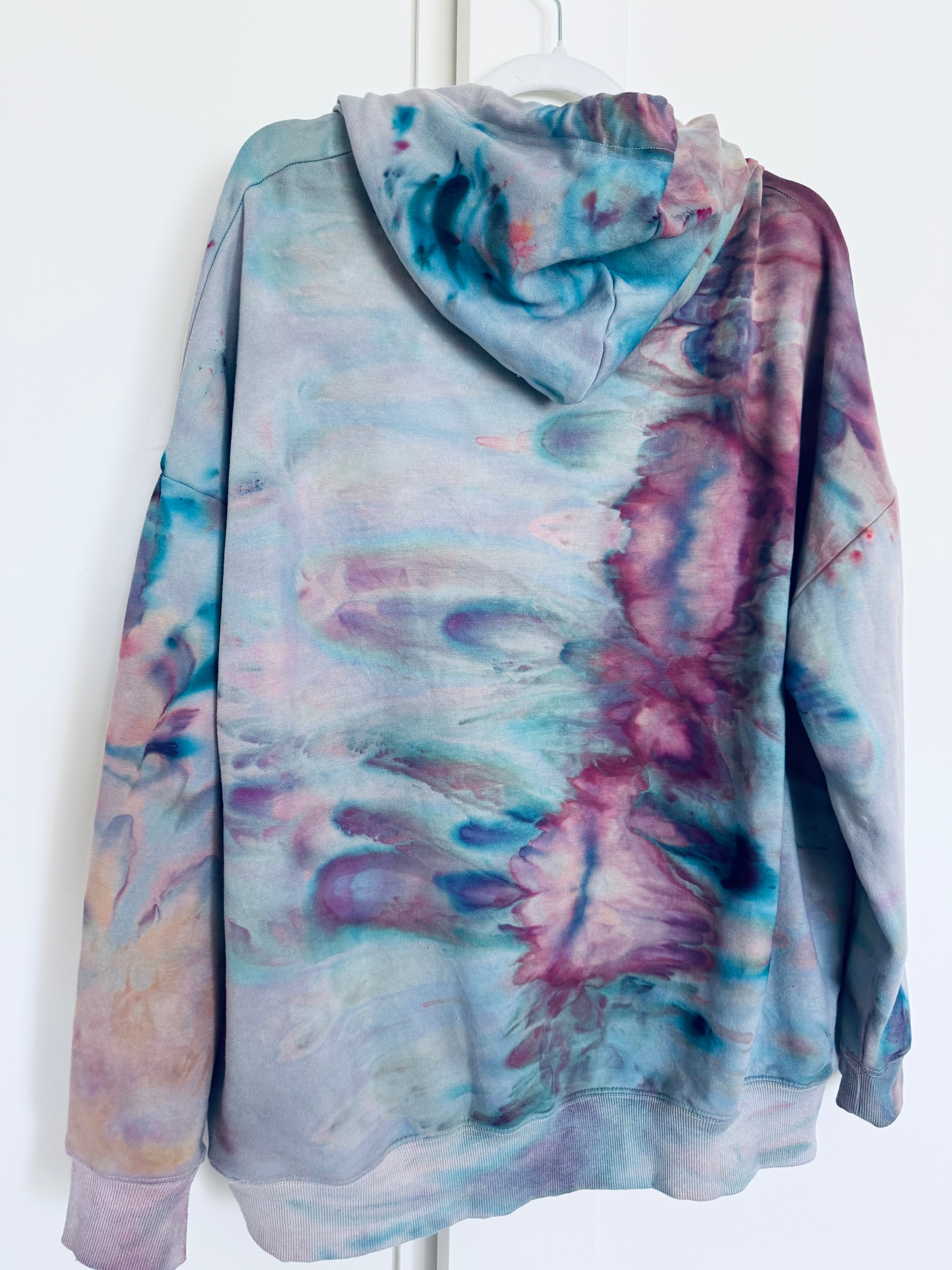 XL Ice Dye Super Soft Hoodie