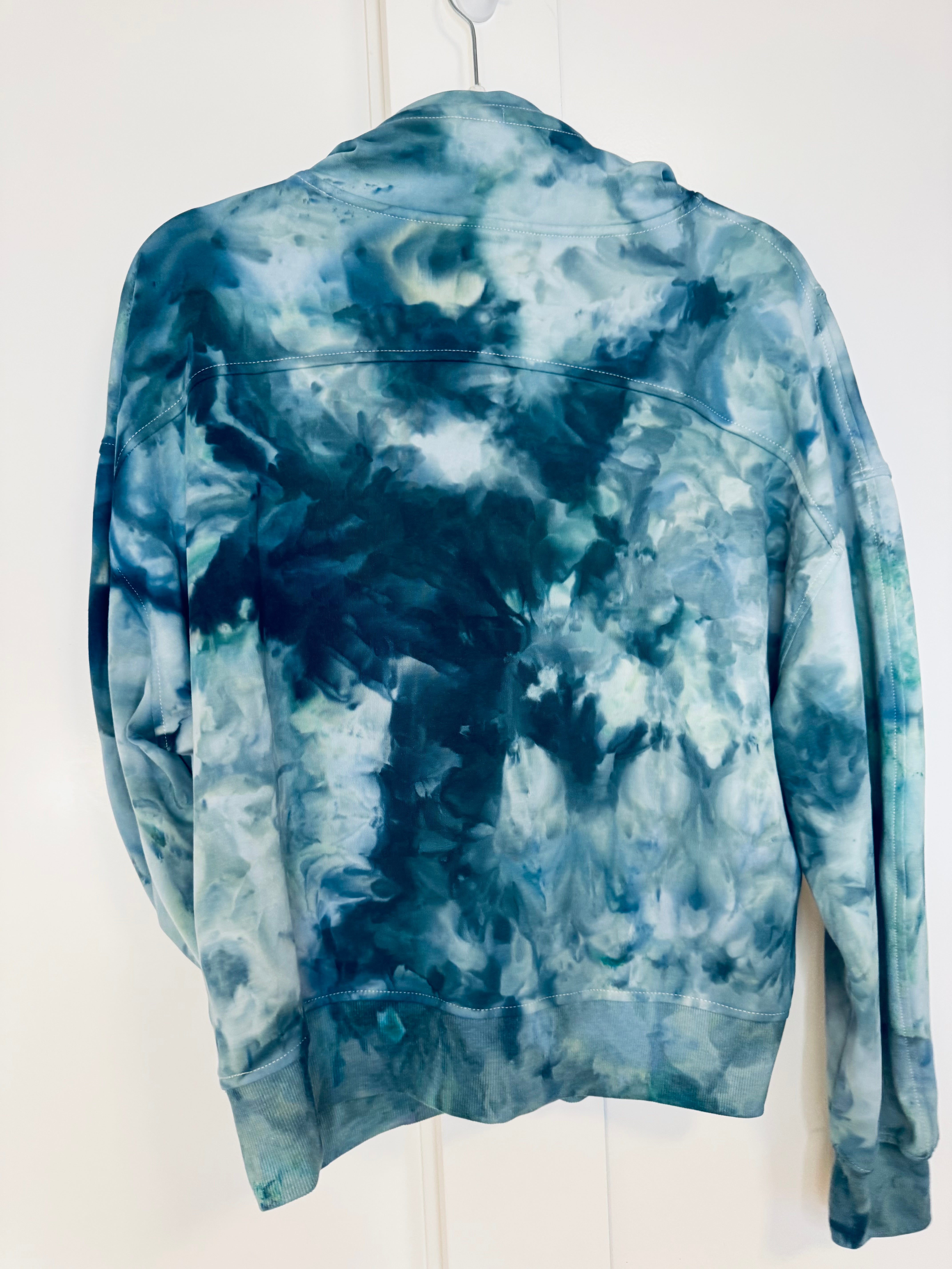 Large Ice Dye So Soft 1/2 Zip