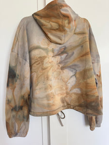 L-XL Semi Cropped Cinch Hoodie