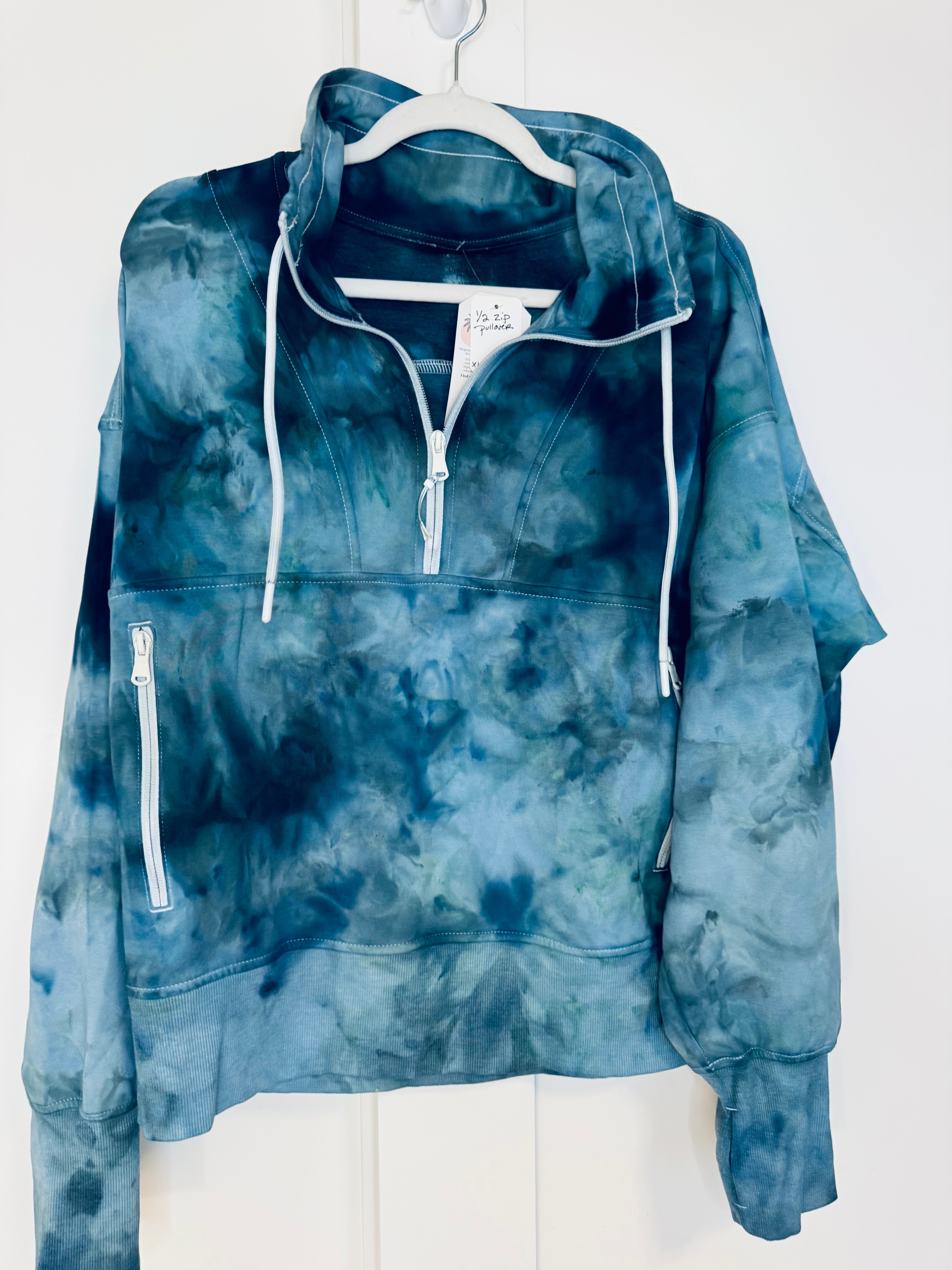 XL Ice Dye So Soft 1/2 Zip