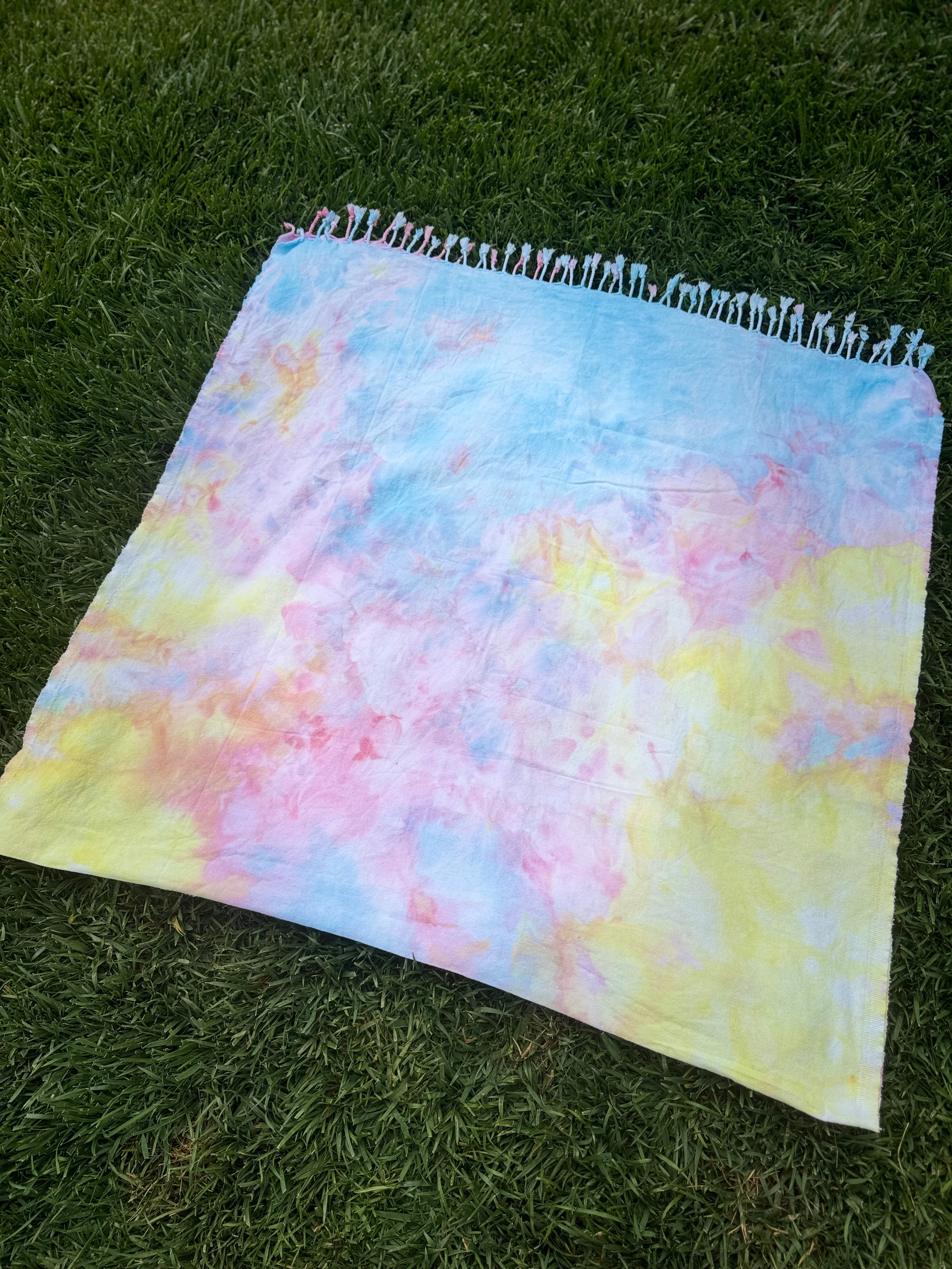 Lover Turkish Towel Picnic Blanket 40”x70”