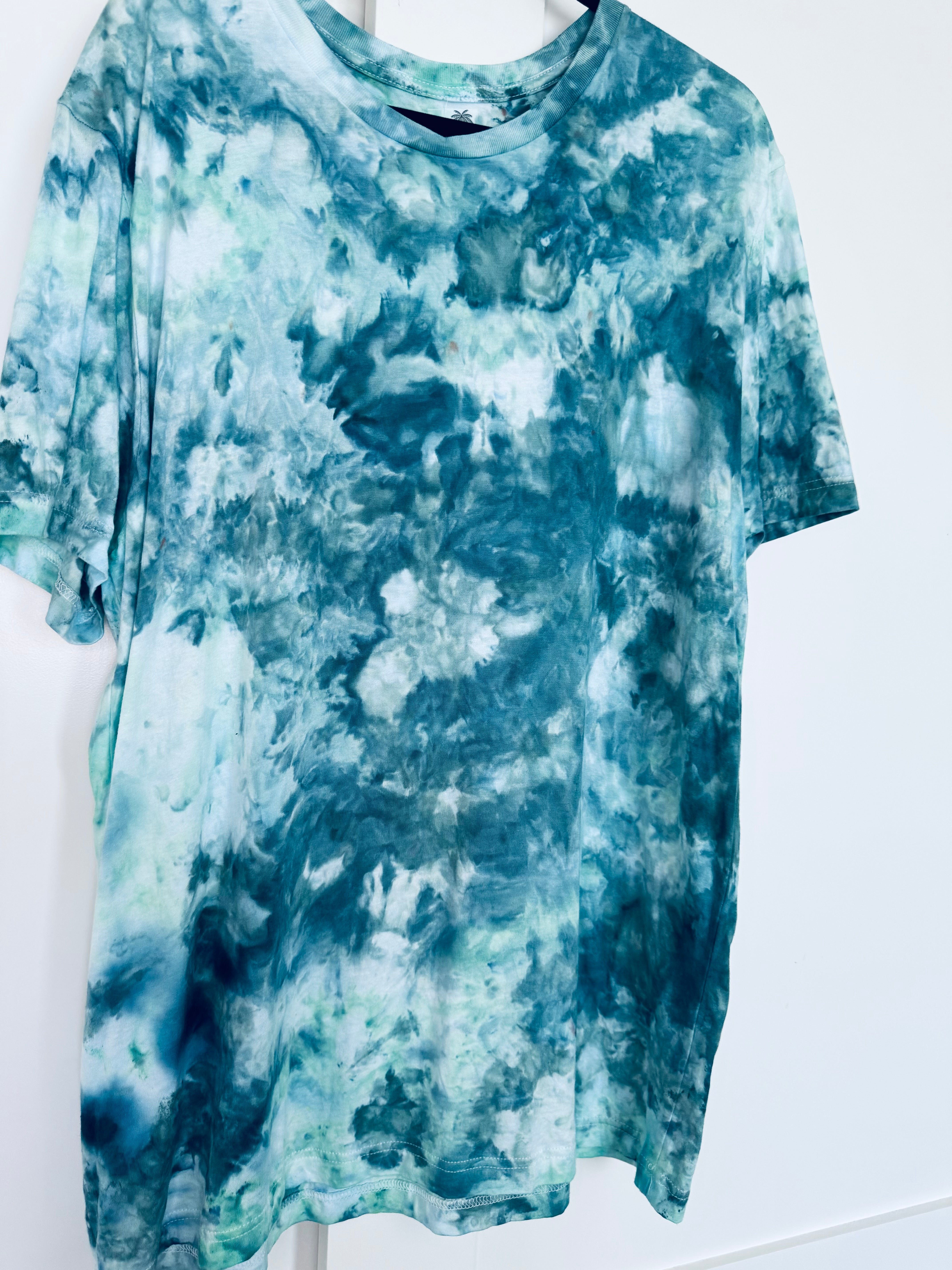 2XL Ice Dye Crew Tee