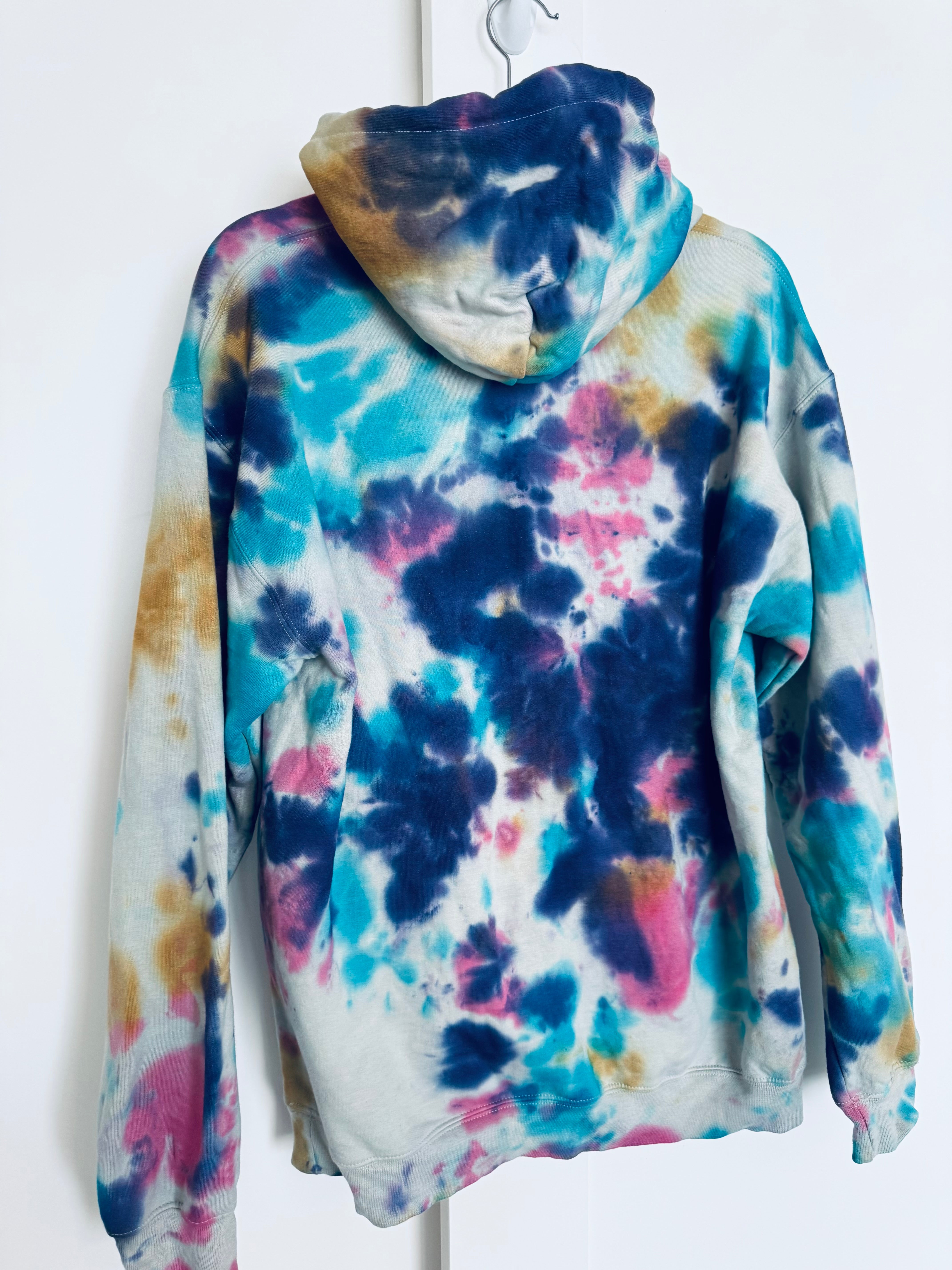 Medium Unisex Splatter Dye Hoodie