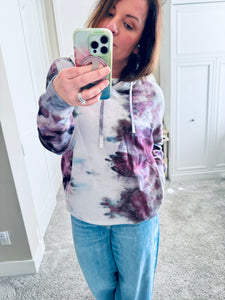 L Ice Dye Super Soft Hoodie