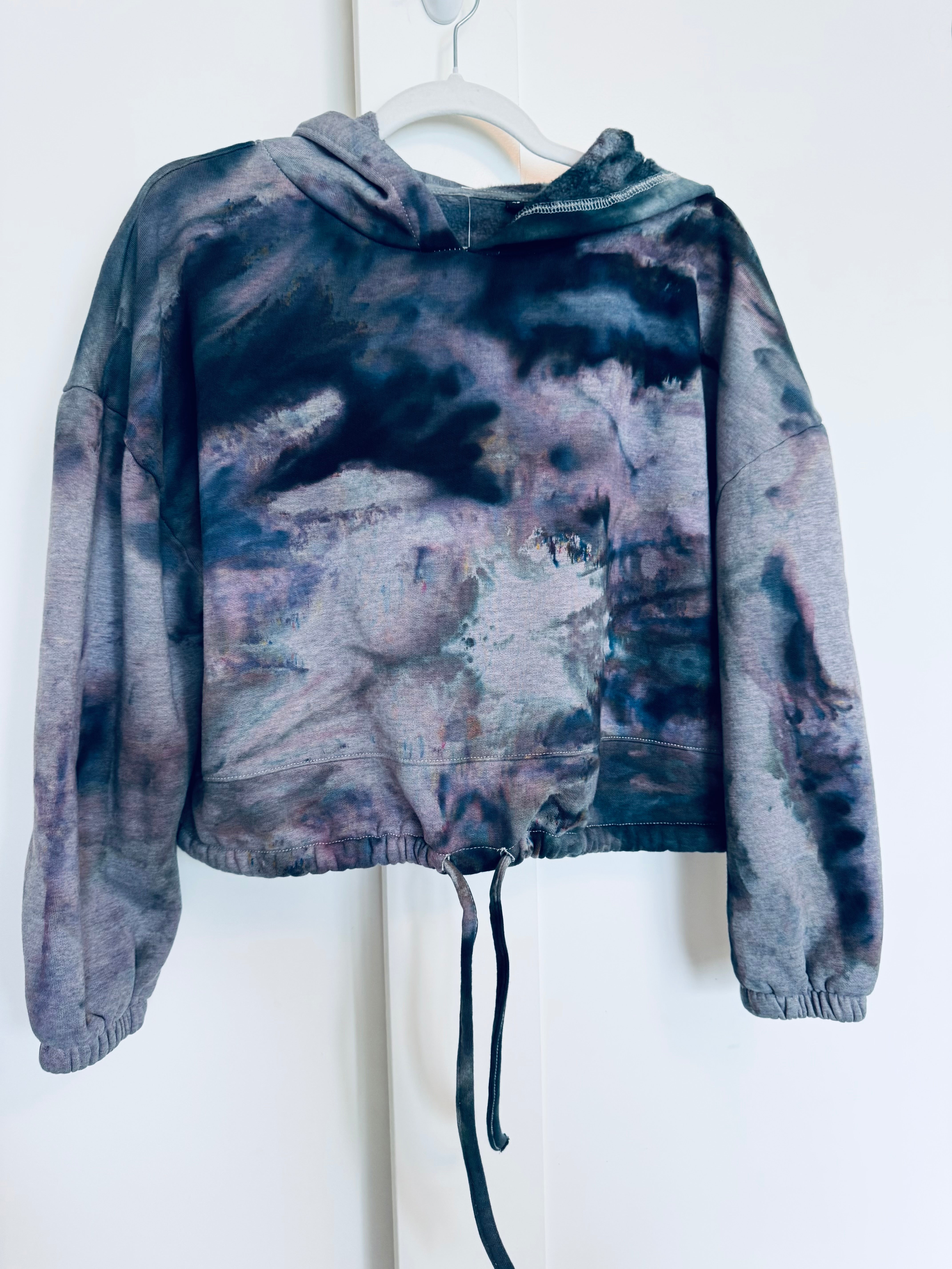 XS Semi Cropped Cinch Hoodie