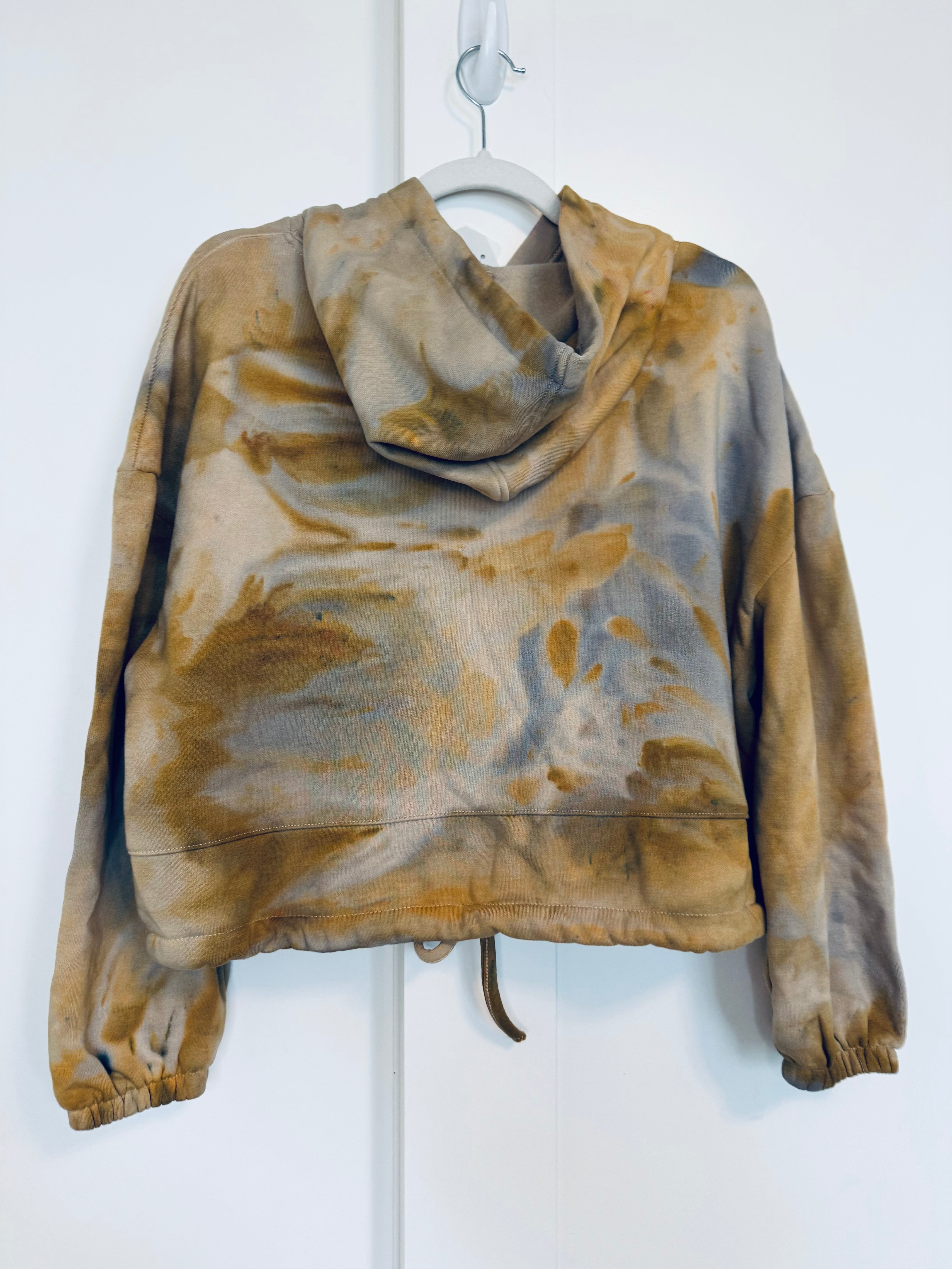 XS-Small Semi Cropped Cinch Hoodie