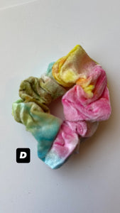 Tie Dye Scrunchies
