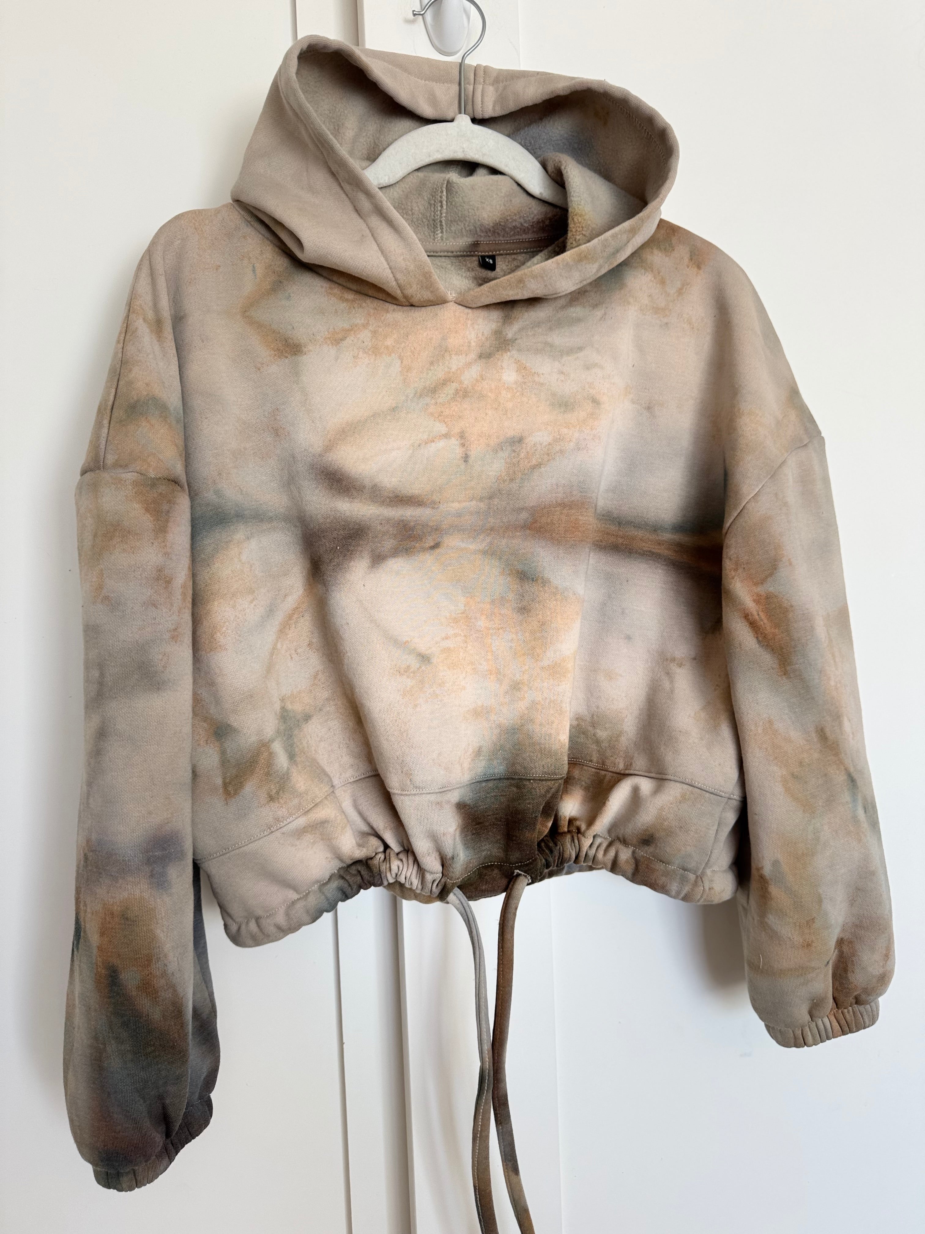XS Semi Cropped Cinch Hoodie