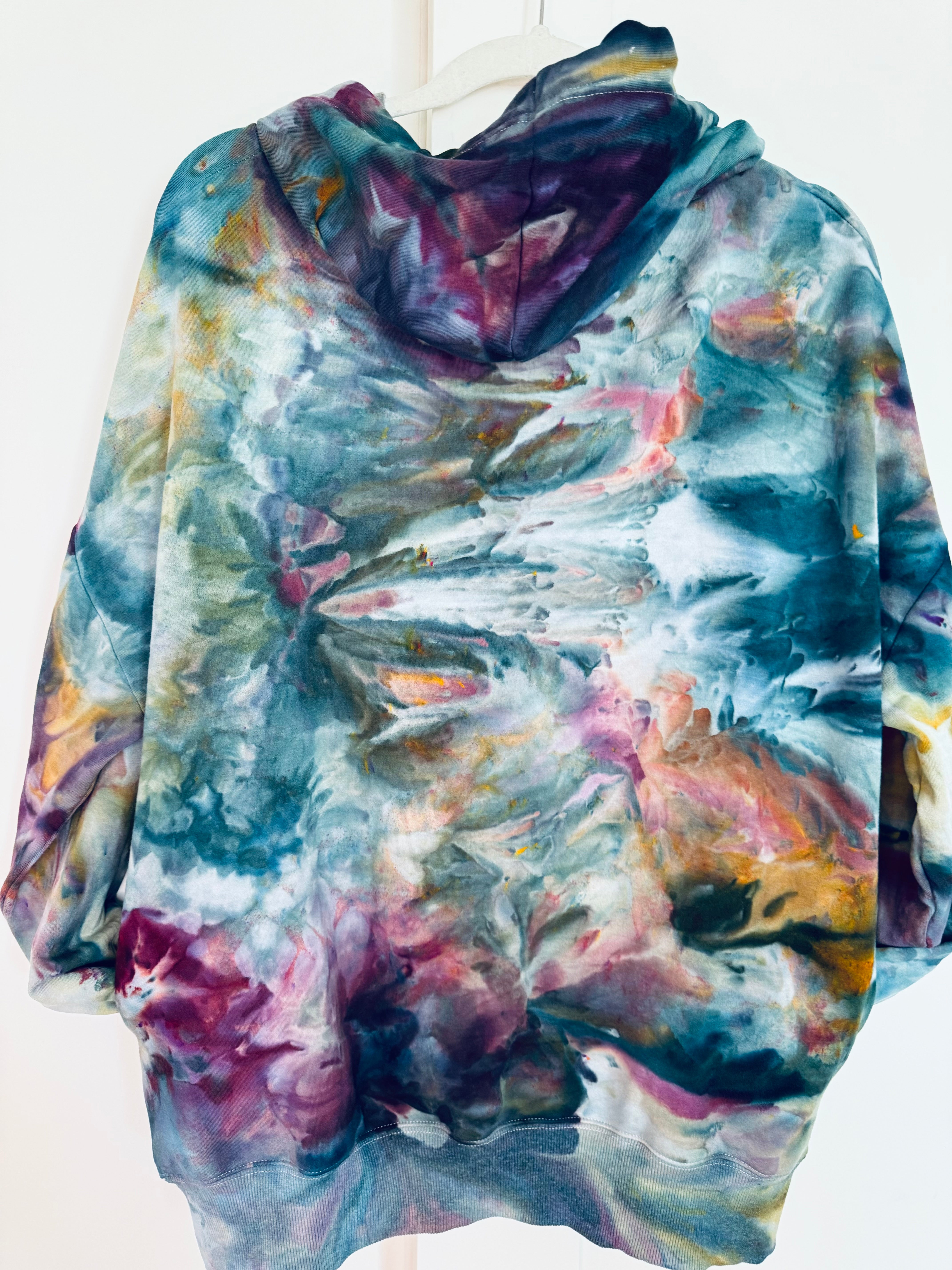 Large Ice Dye Super Soft Hoodie