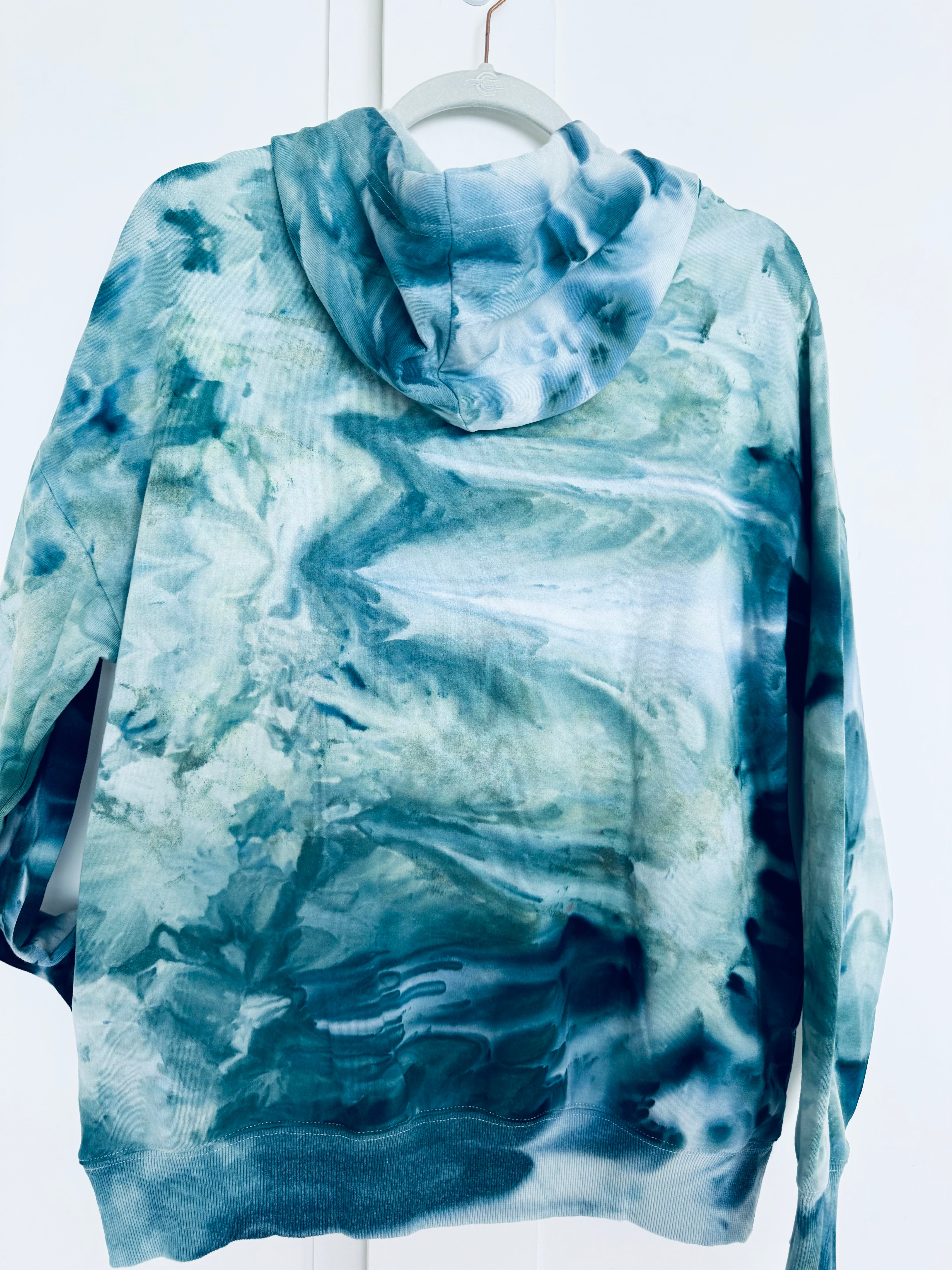 M Ice Dye Super Soft Hoodie