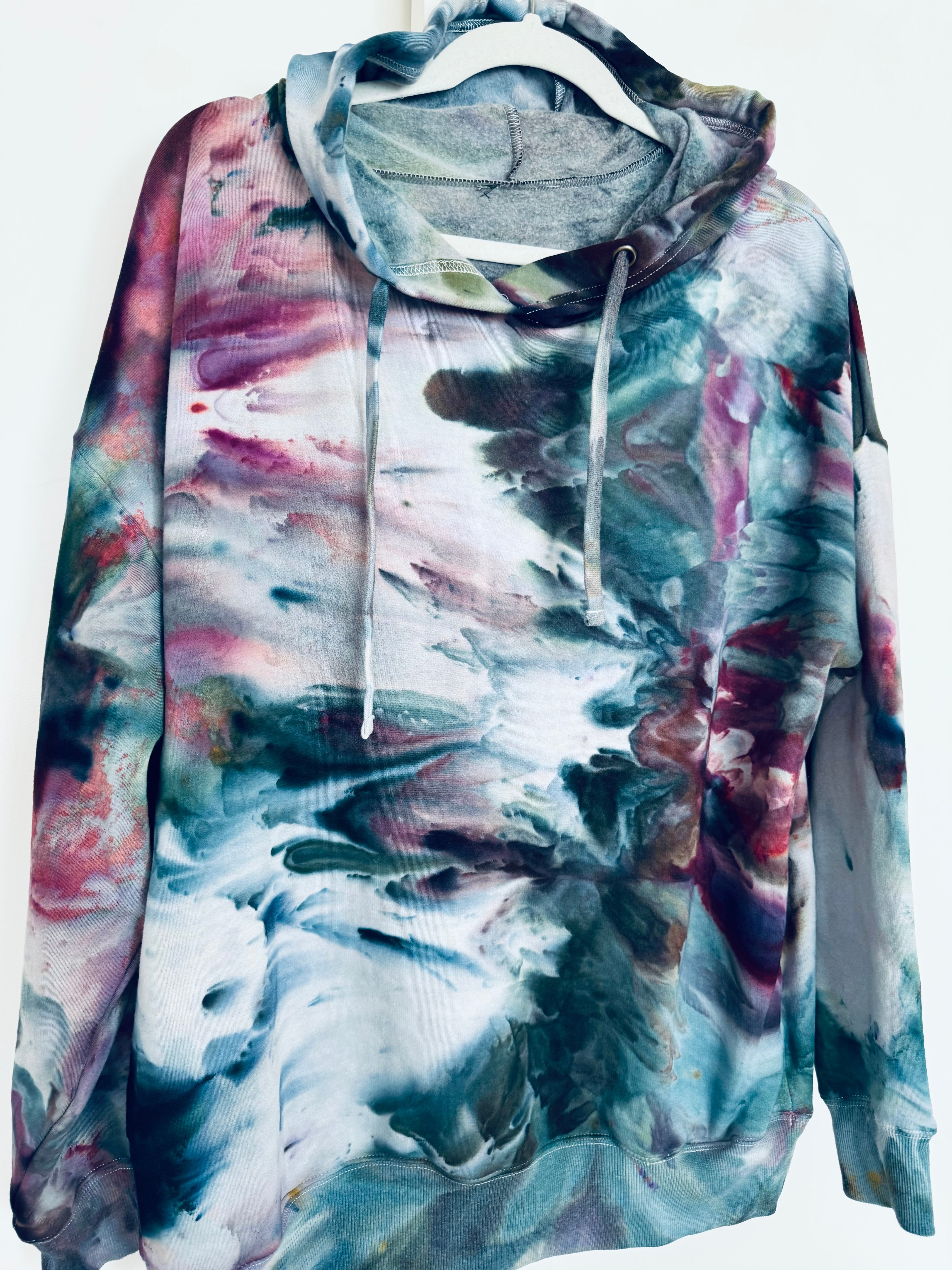 L Ice Dye Super Soft Hoodie