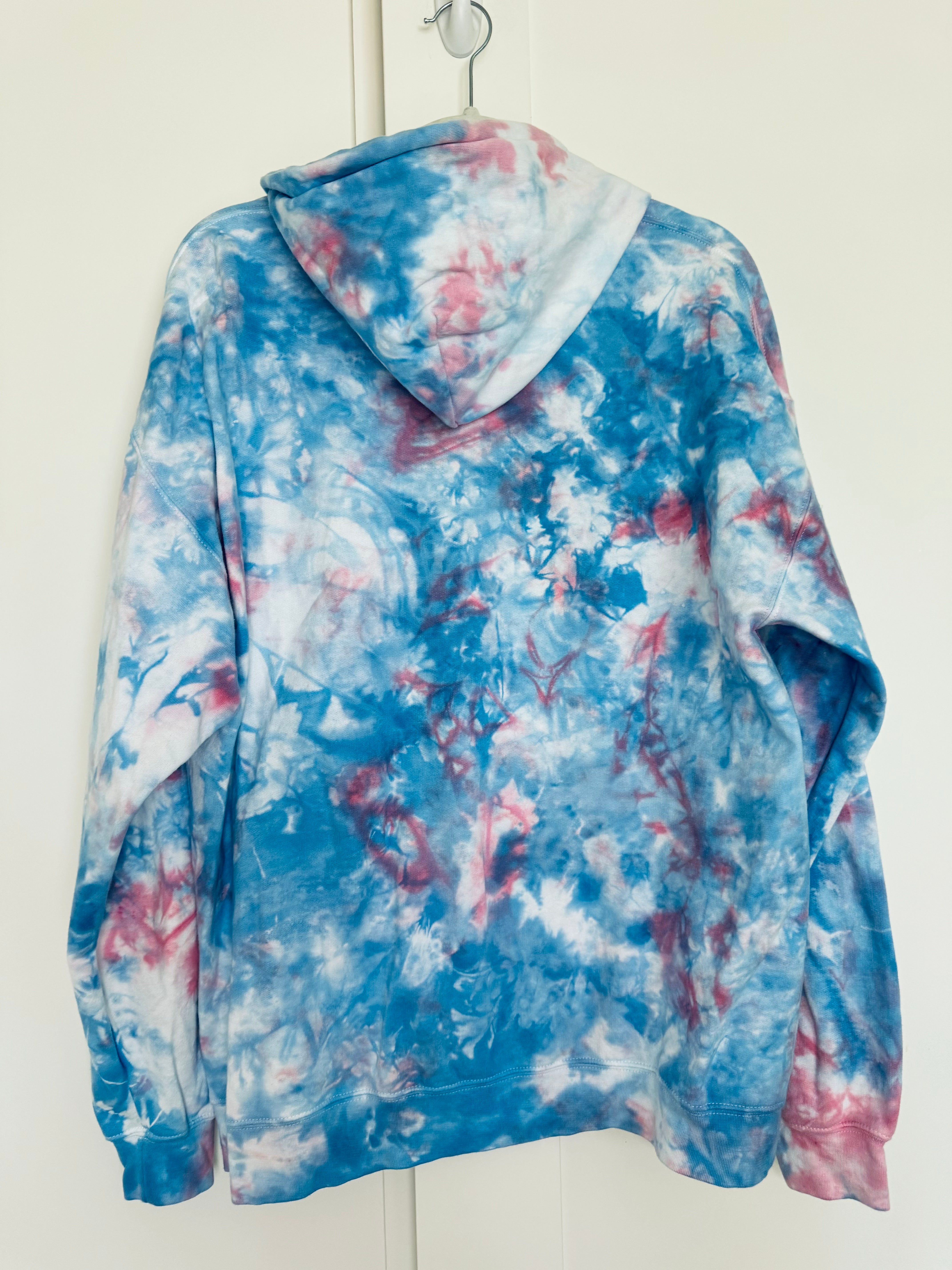 Large Ice Dye Unisex Hoodie