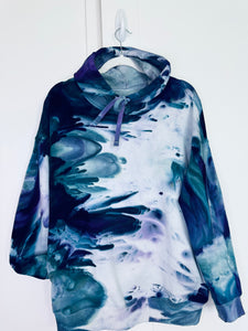 M Ice Dye Super Soft Hoodie