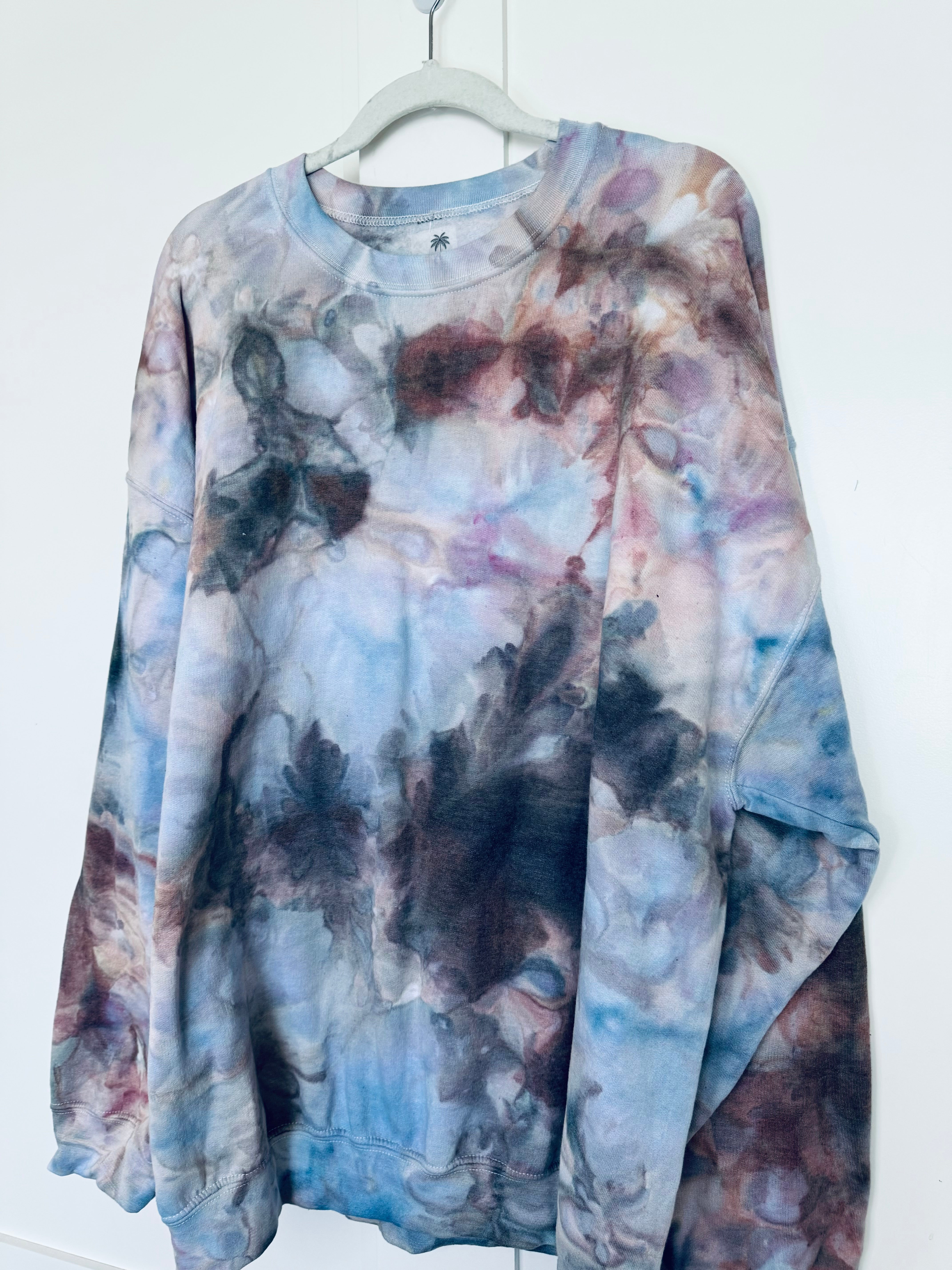 2XL Ice Dye Crew