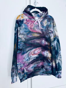 Large Unisex Ice Dye Hoodie