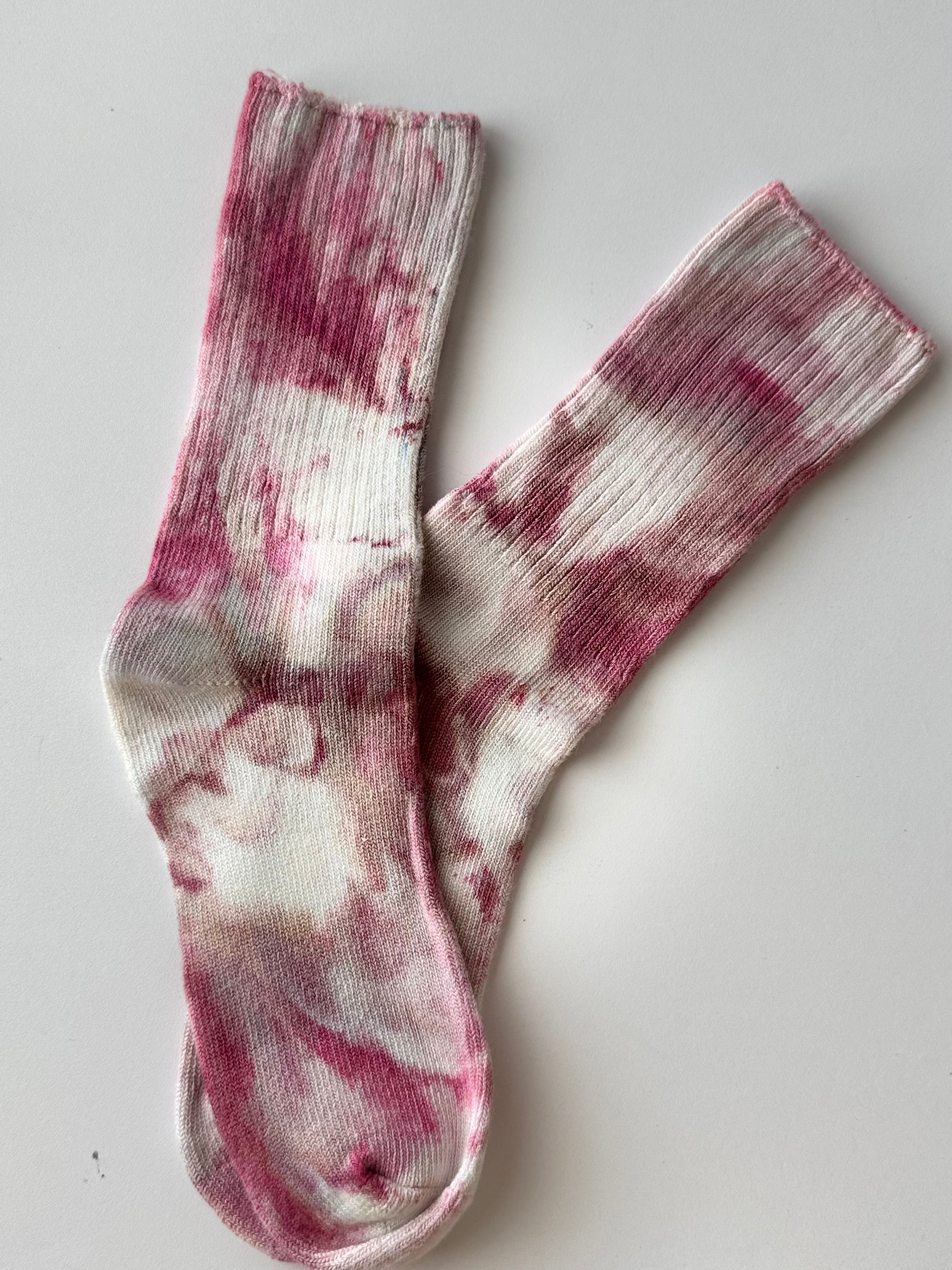 Strawberry Cream Bamboo Socks