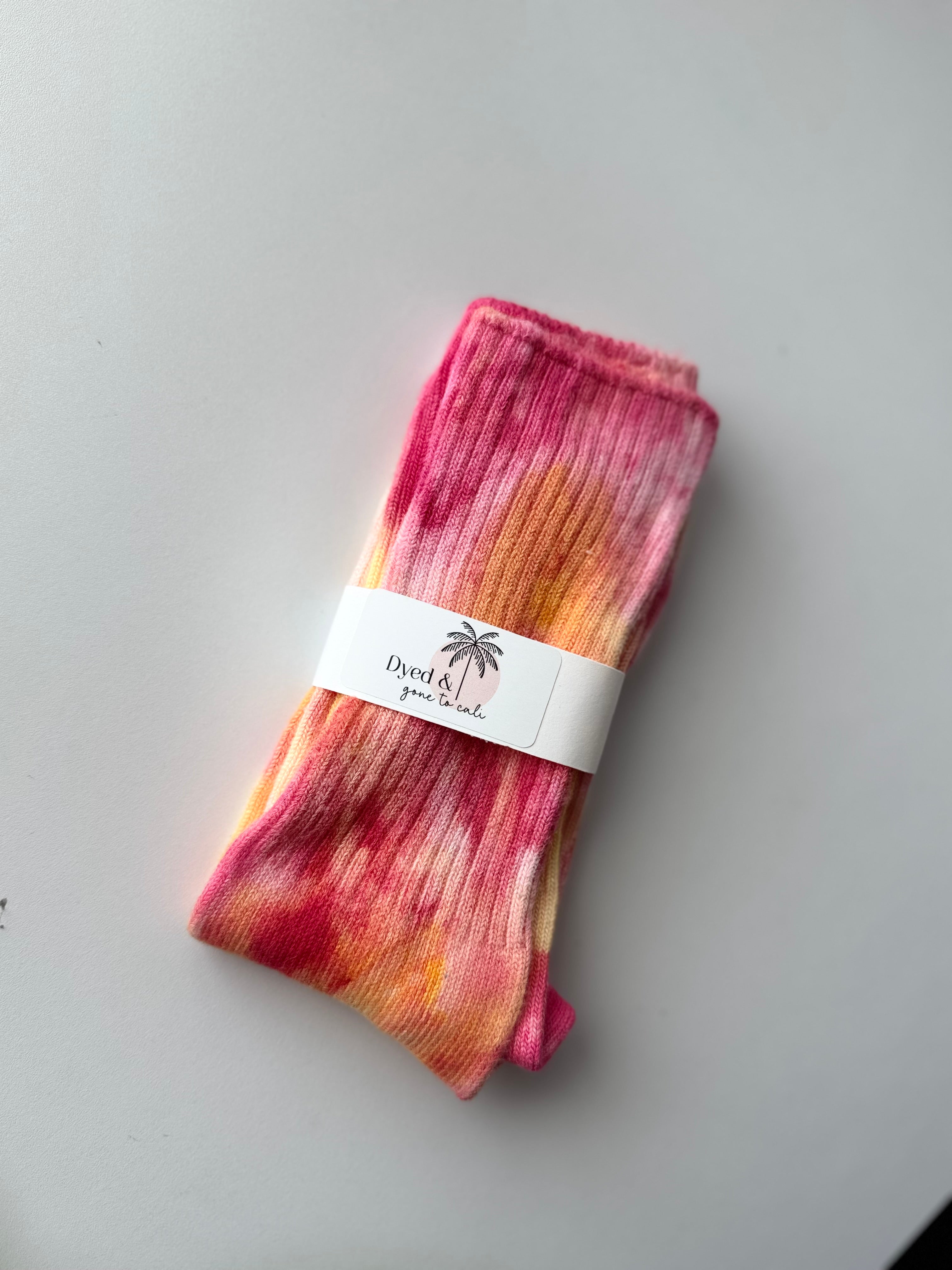 Strawberry Lemonade Bamboo Socks