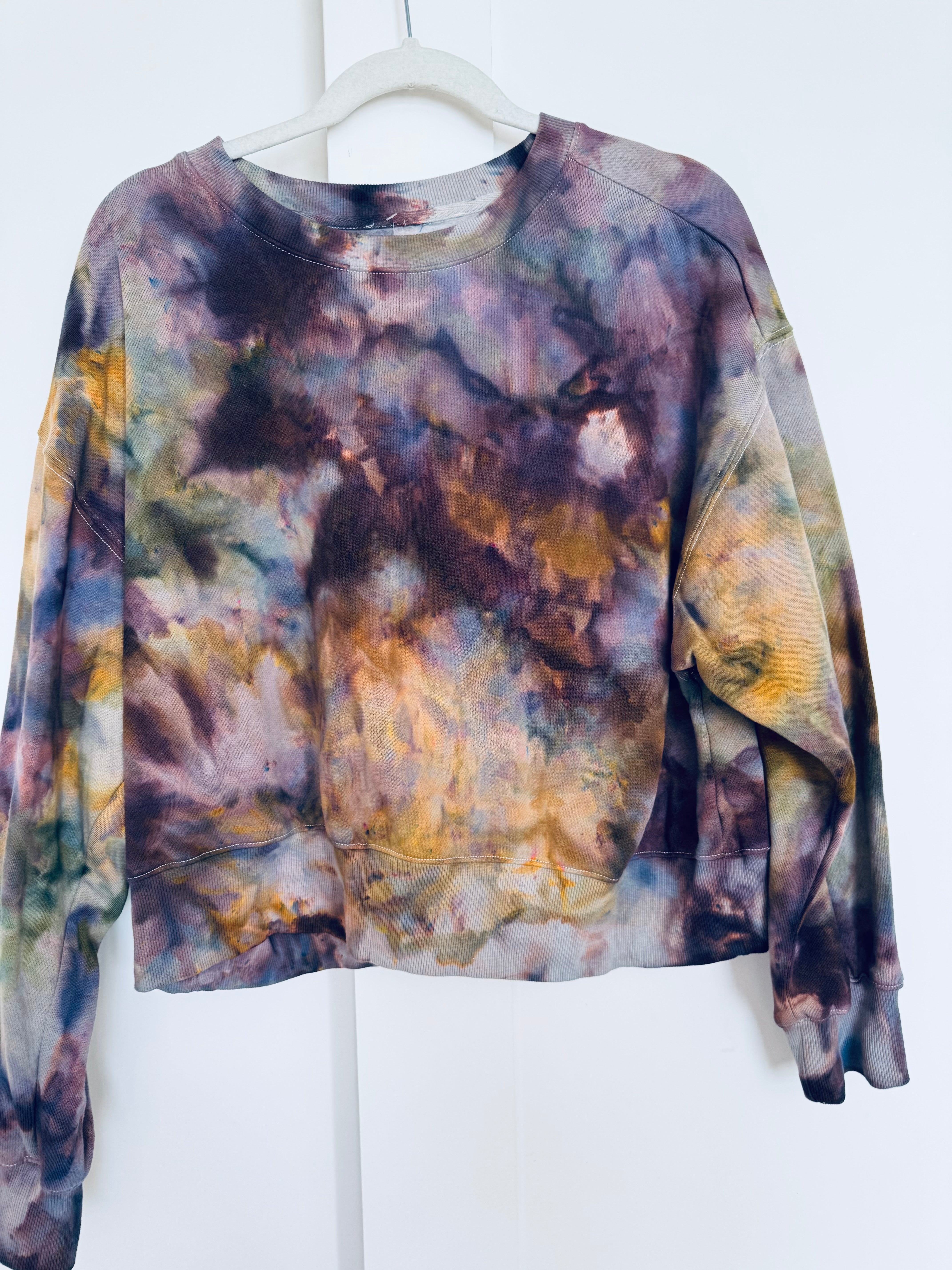 Large So Cozy Ice Dye Crew