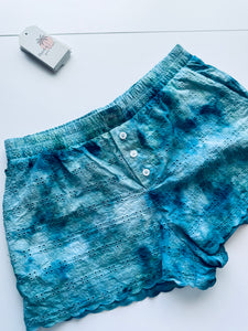 Darling Eyelet Short Island Blue (All Sizes)