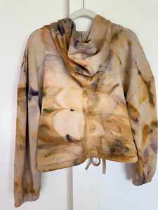 Small-Medium Semi Cropped Cinch Hoodie