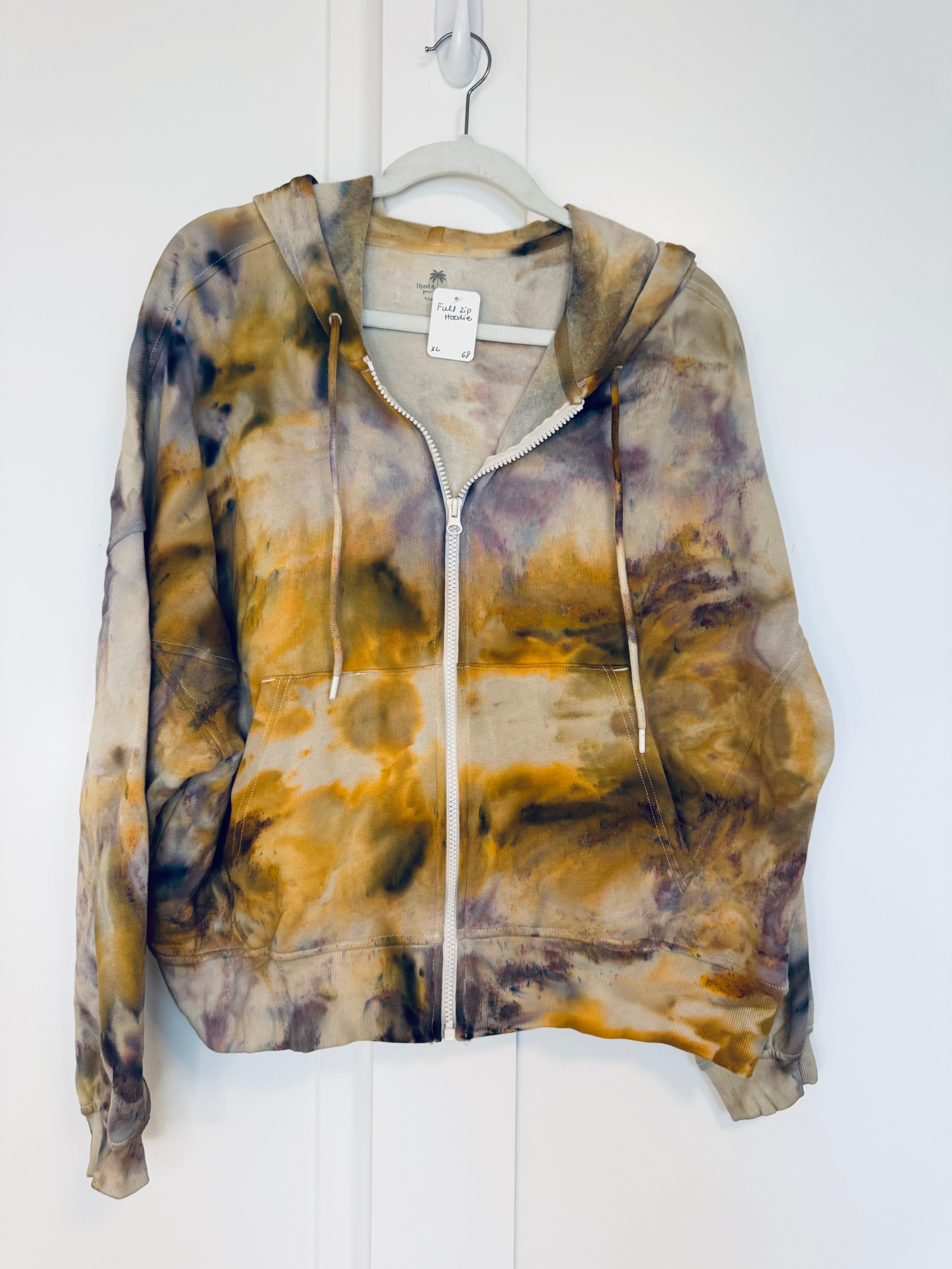 XL Ice Dye So Comfy Zip Up