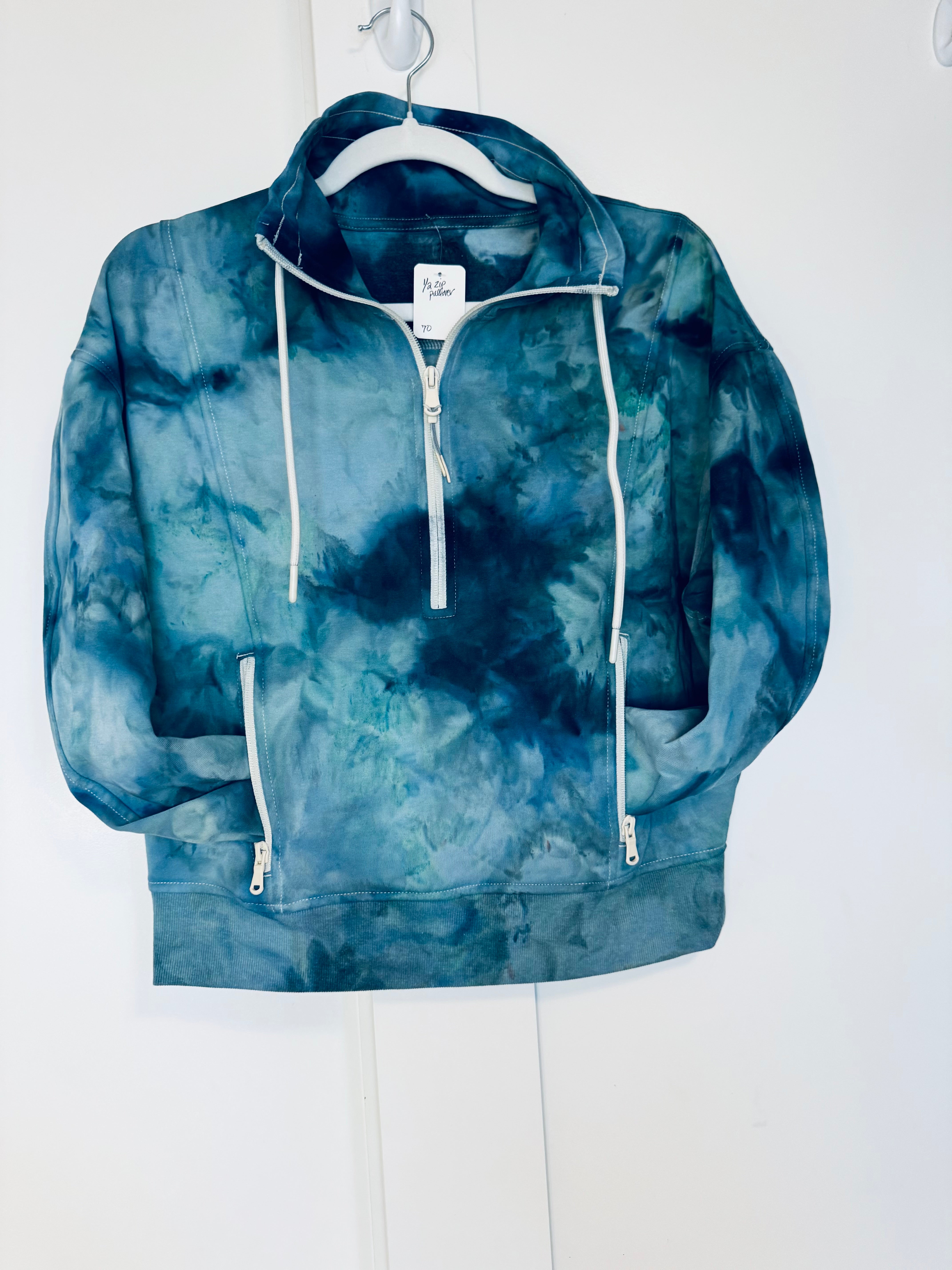 XS Ice Dye So Soft 1/2 Zip