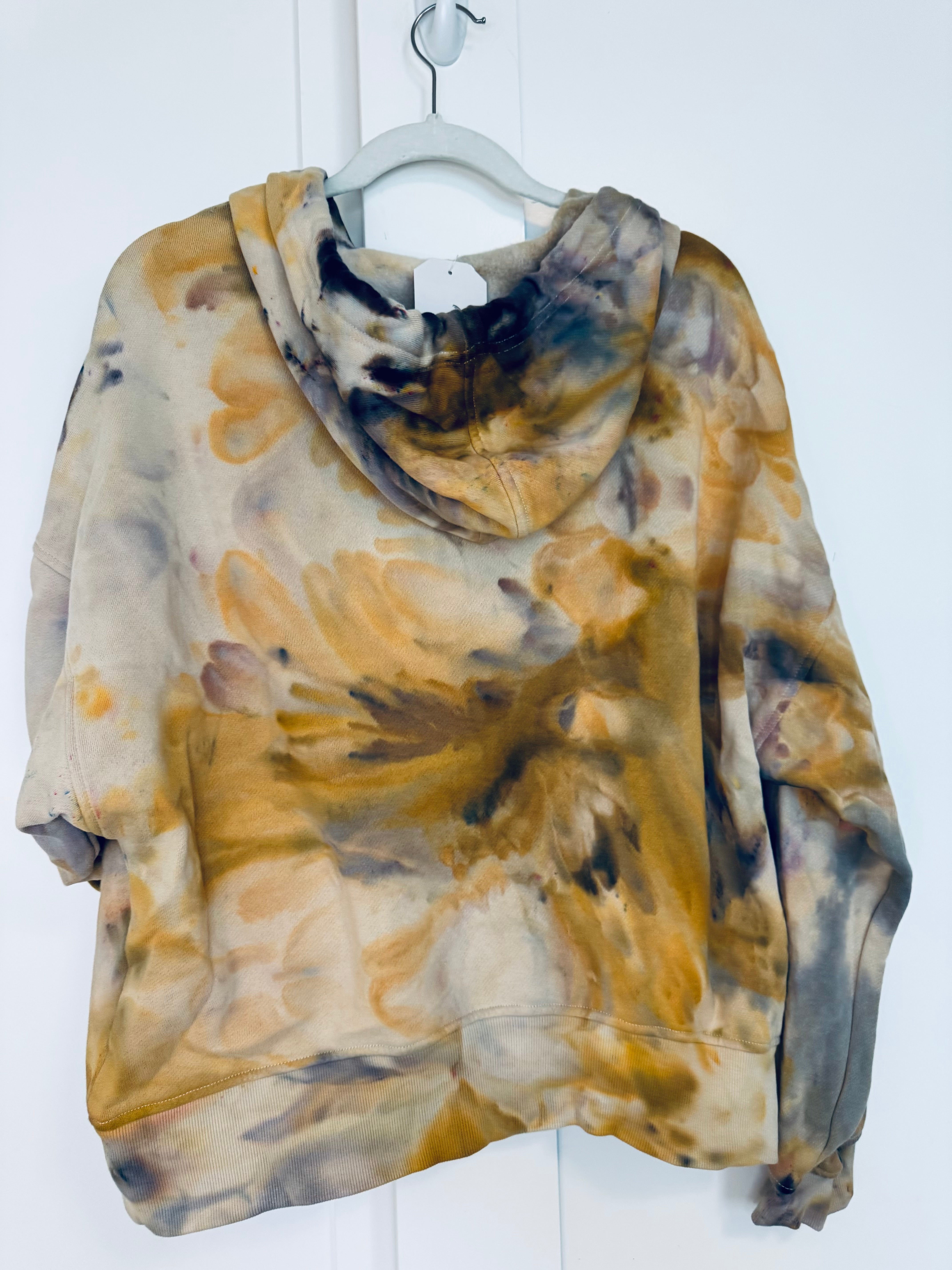 Large Ice Dye So Comfy Zip Up