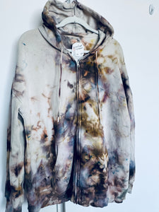 Medium Oversized Zip Up Hoodie