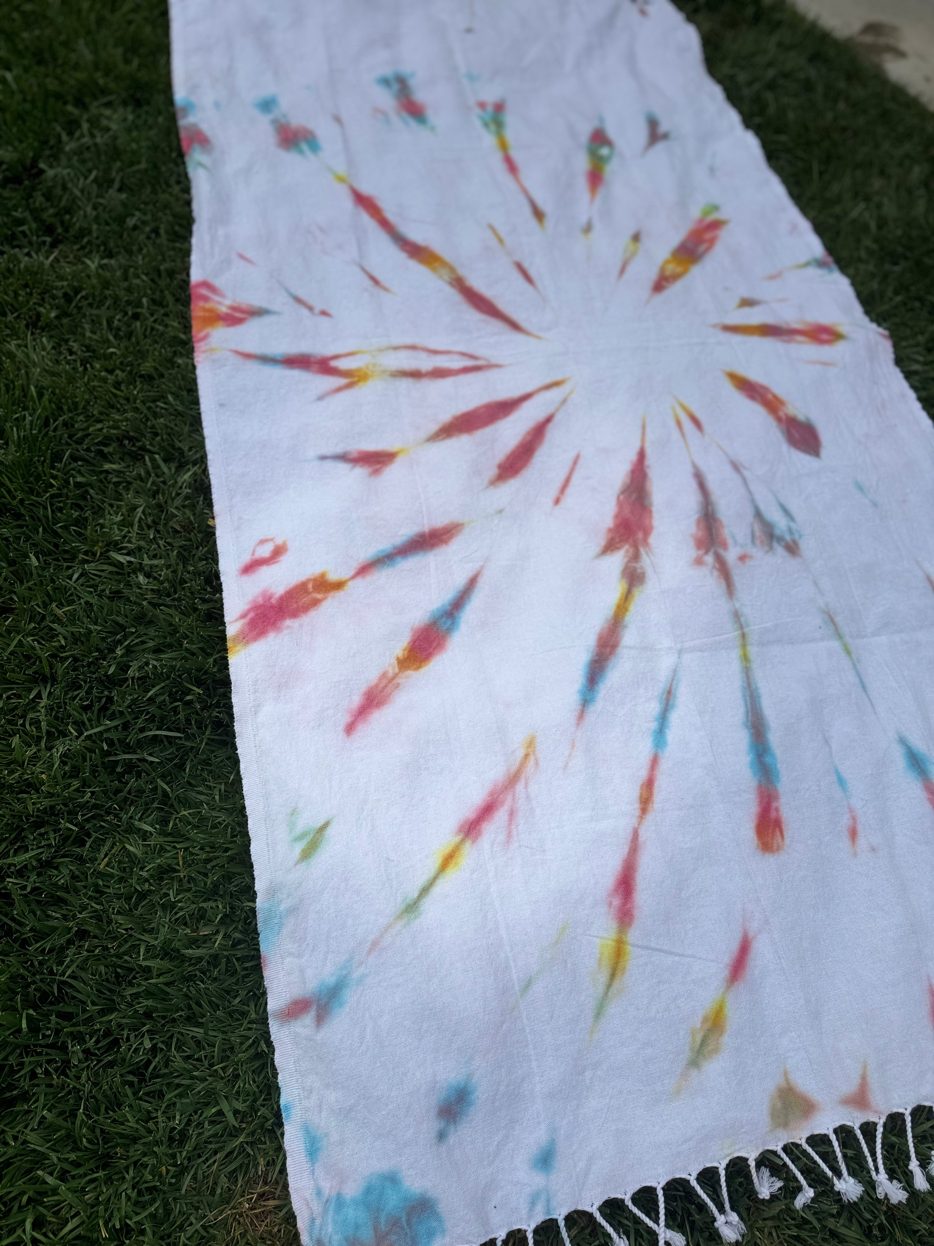 Vintage Classic Turkish Towel Picnic Blanket 40”x70”