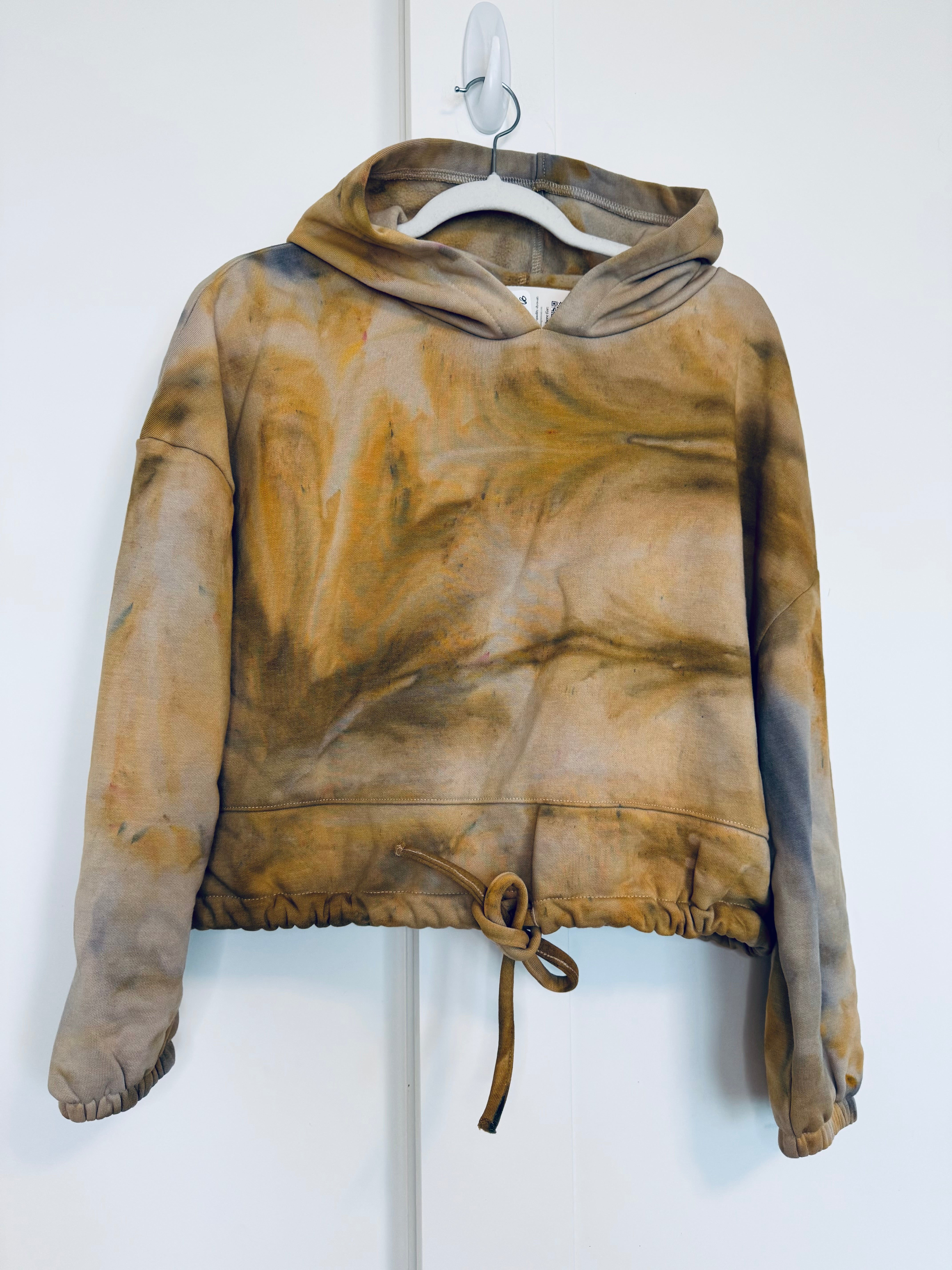 XS-Small Semi Cropped Cinch Hoodie