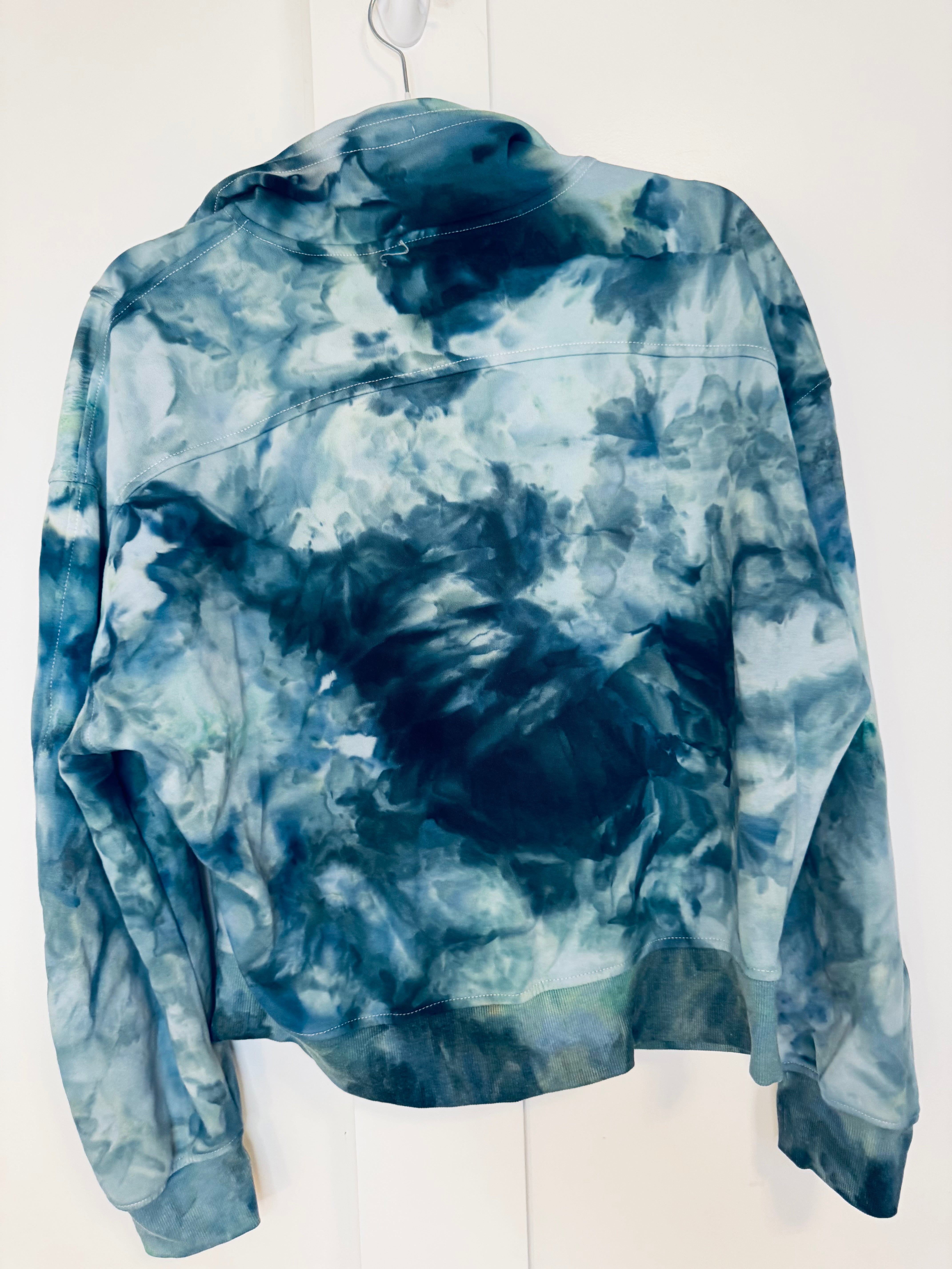 Medium Ice Dye So Soft 1/2 Zip