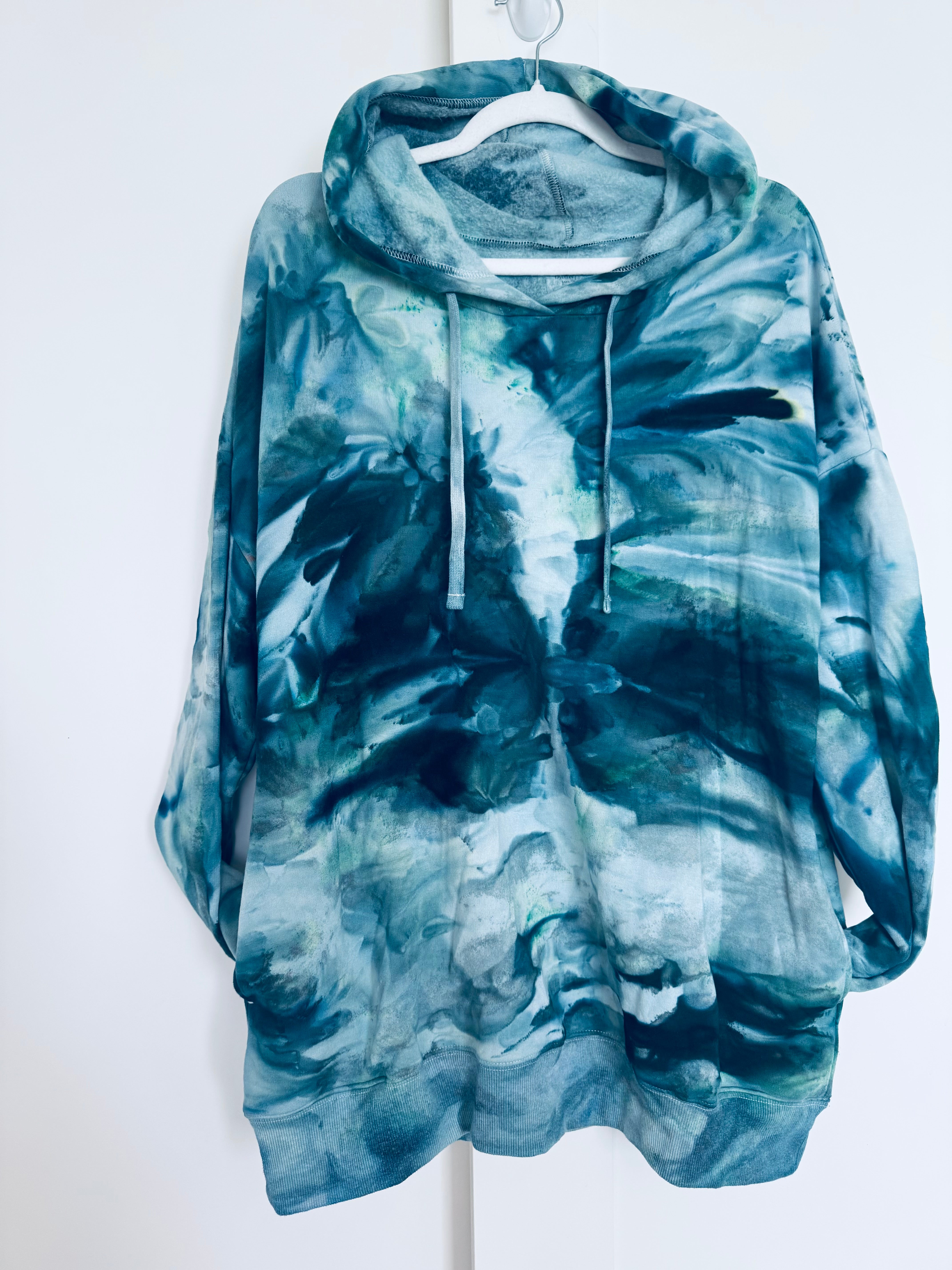 XL Ice Dye Super Soft Hoodie